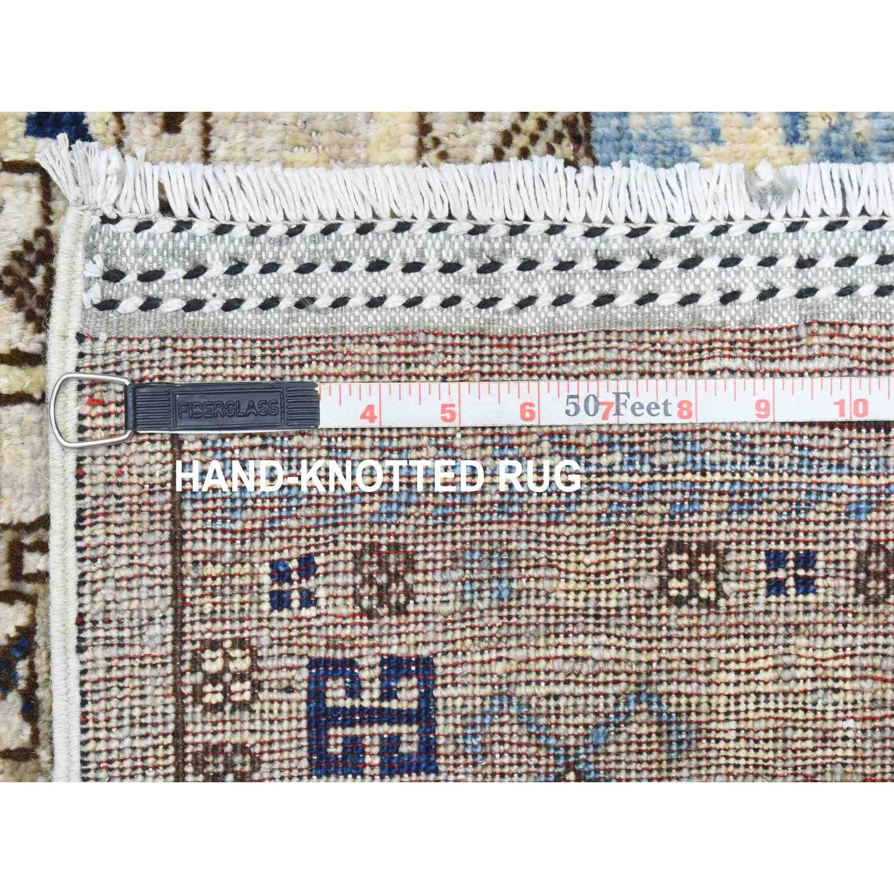Tribal-Geometric-Hand-Knotted-Rug-364420