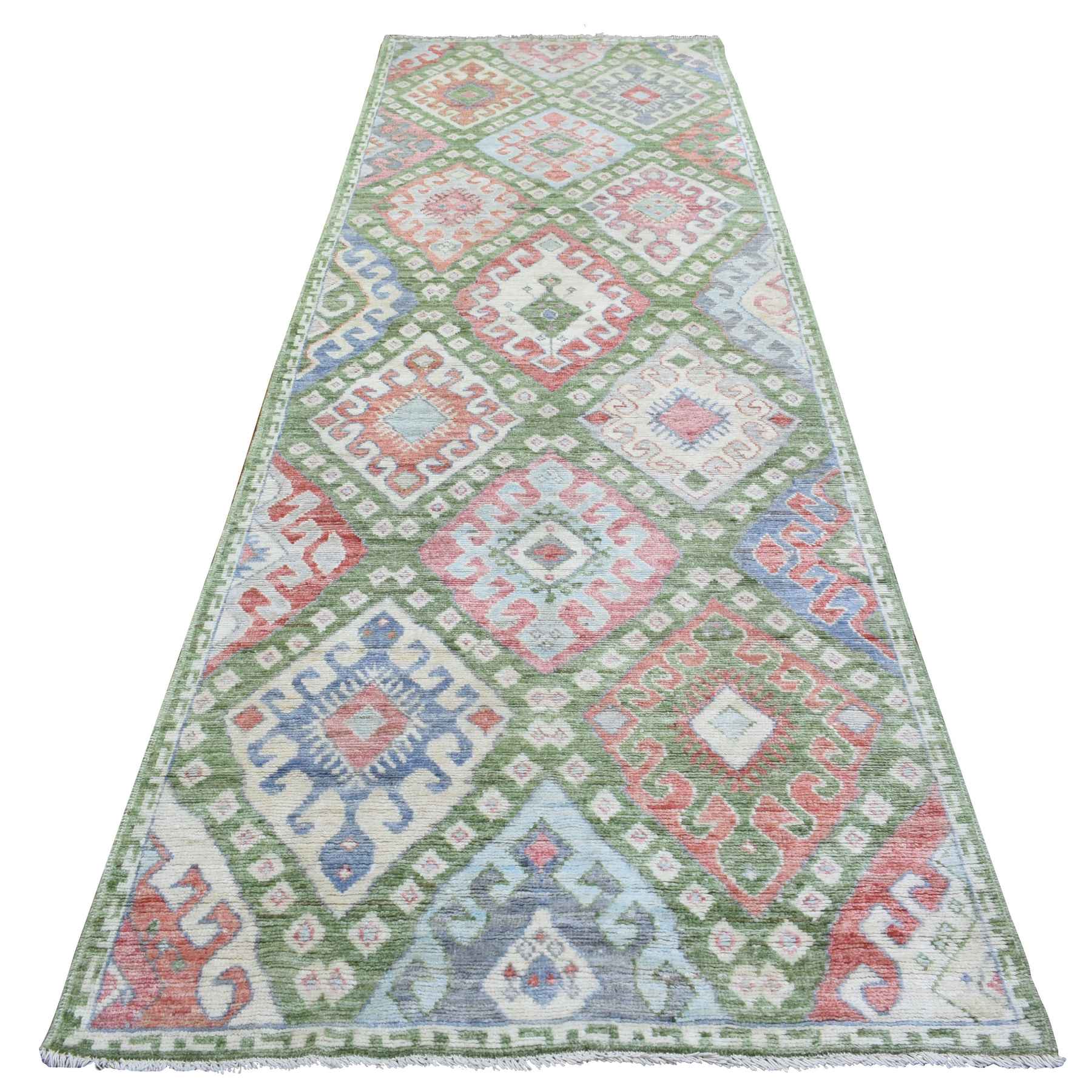 Tribal-Geometric-Hand-Knotted-Rug-364455