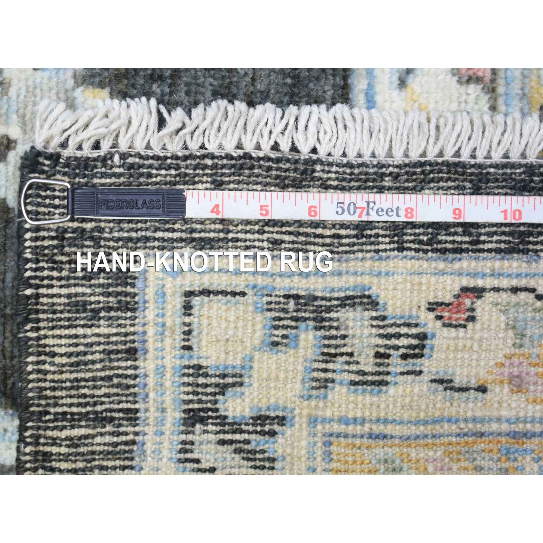 Oushak-And-Peshawar-Hand-Knotted-Rug-365110