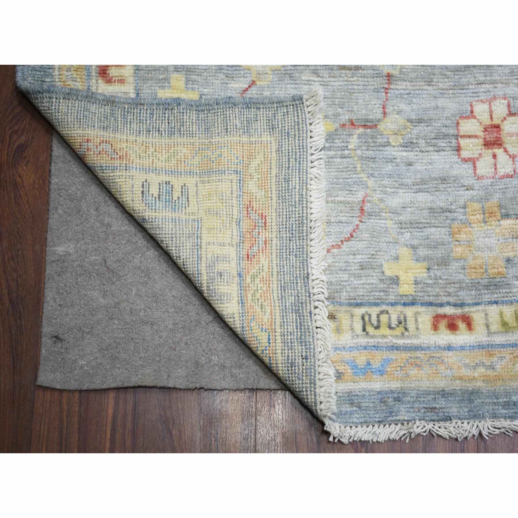 Oushak-And-Peshawar-Hand-Knotted-Rug-365120