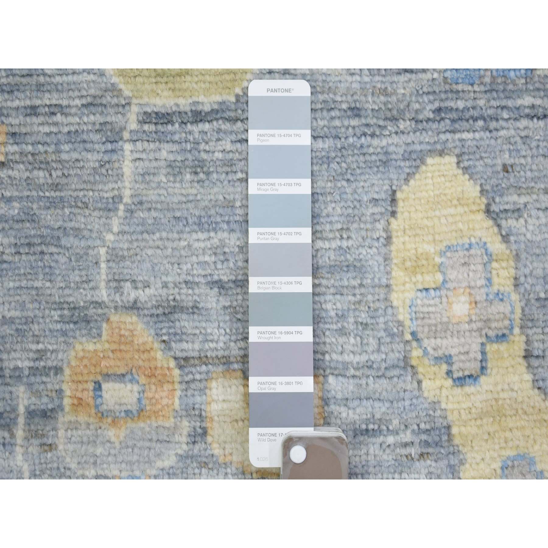 Oushak-And-Peshawar-Hand-Knotted-Rug-365120