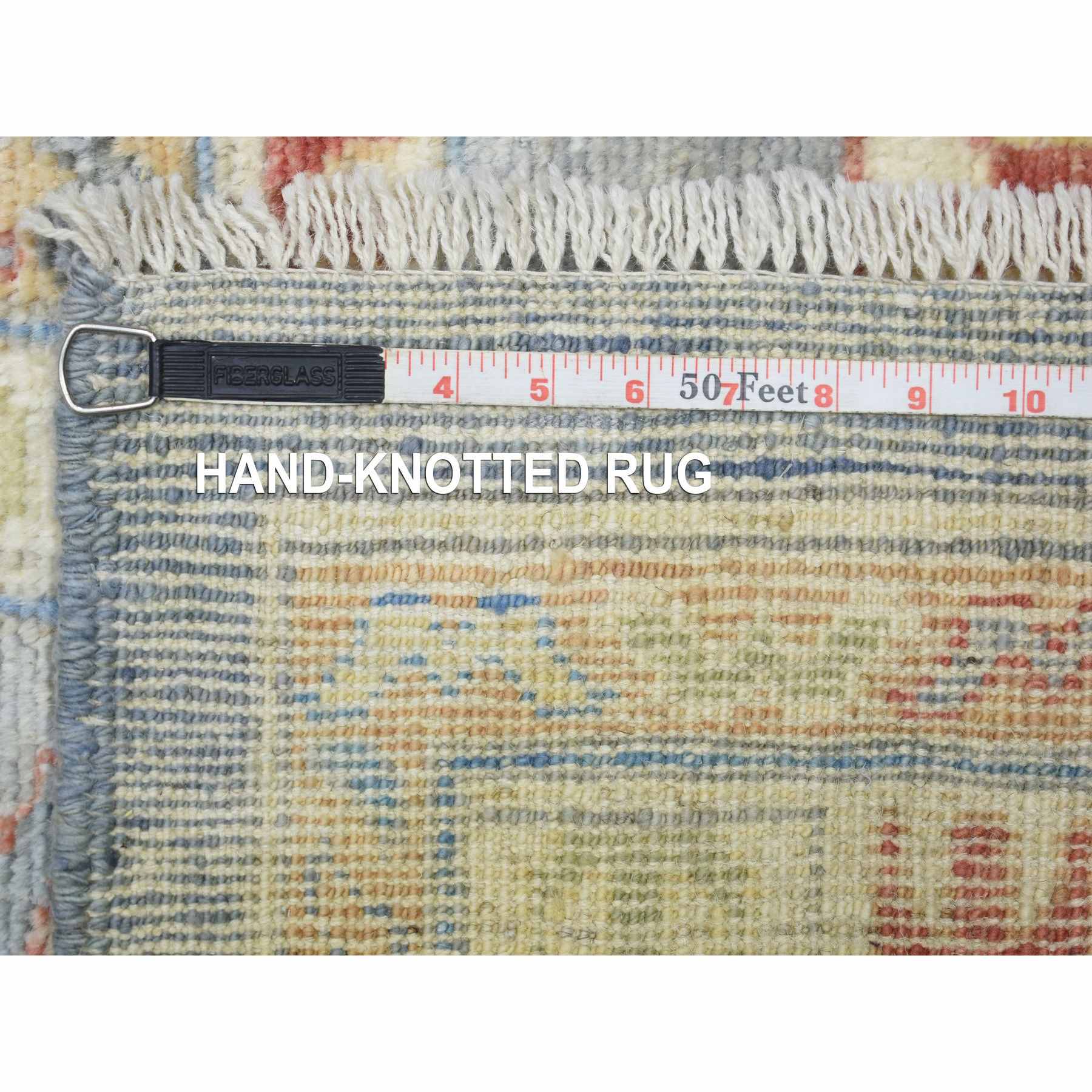 Oushak-And-Peshawar-Hand-Knotted-Rug-365120