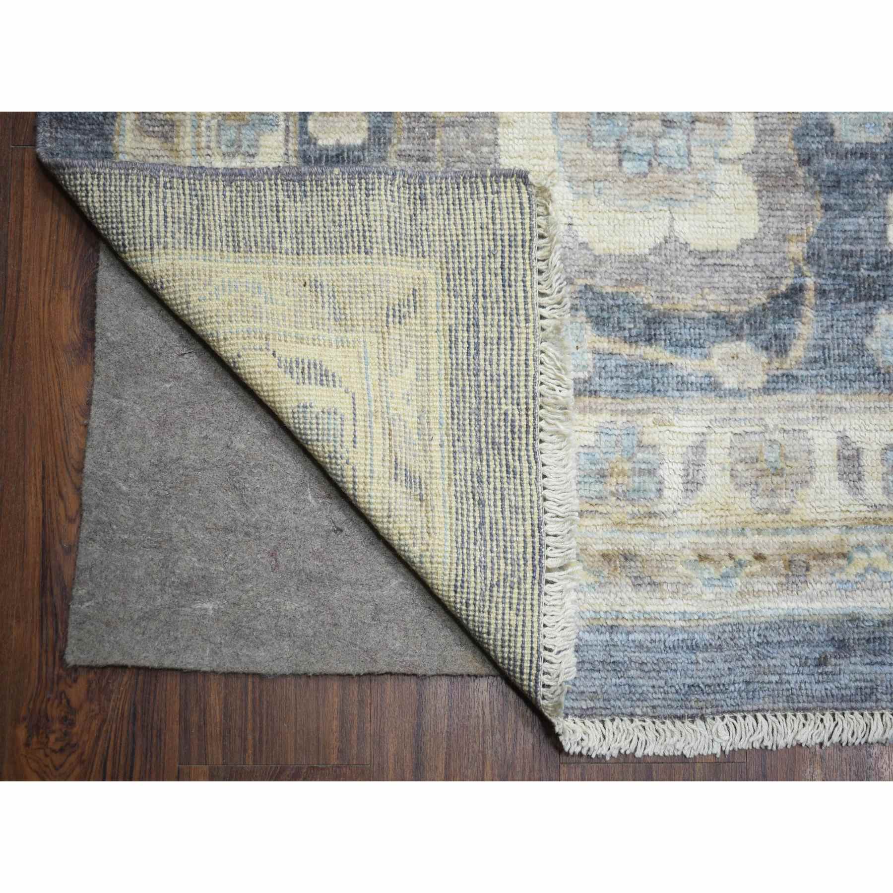 Oushak-And-Peshawar-Hand-Knotted-Rug-365135