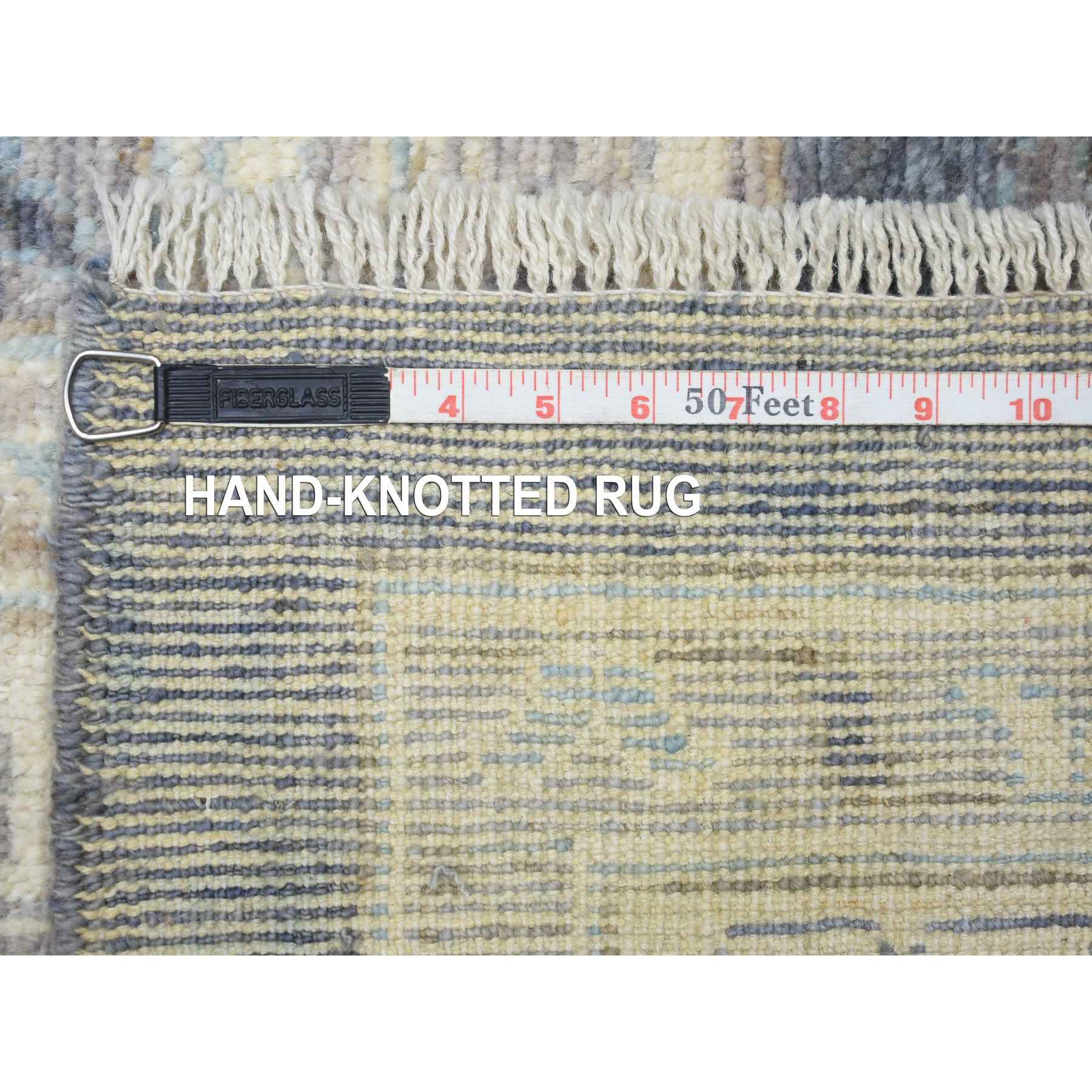 Oushak-And-Peshawar-Hand-Knotted-Rug-365135