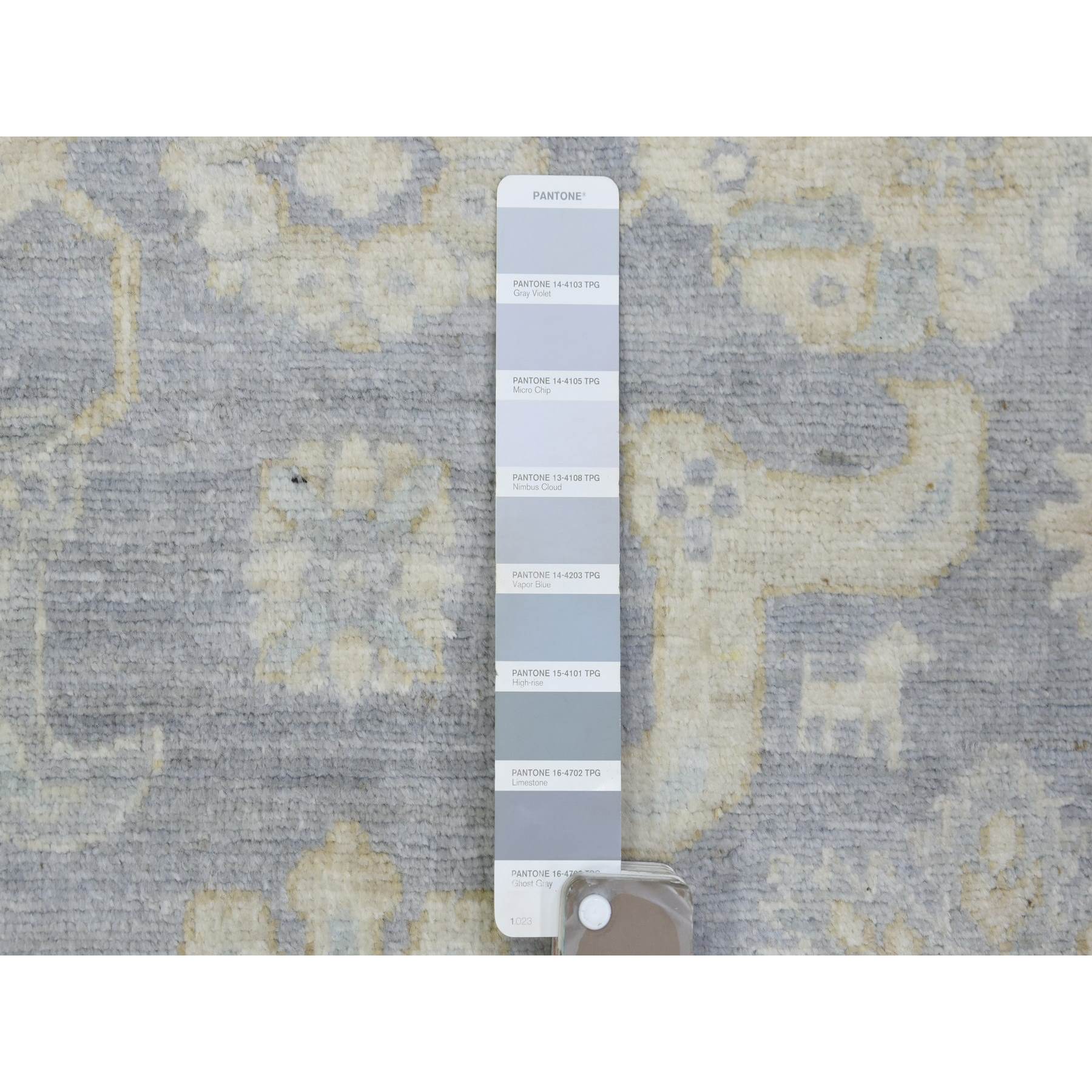 Oushak-And-Peshawar-Hand-Knotted-Rug-365175