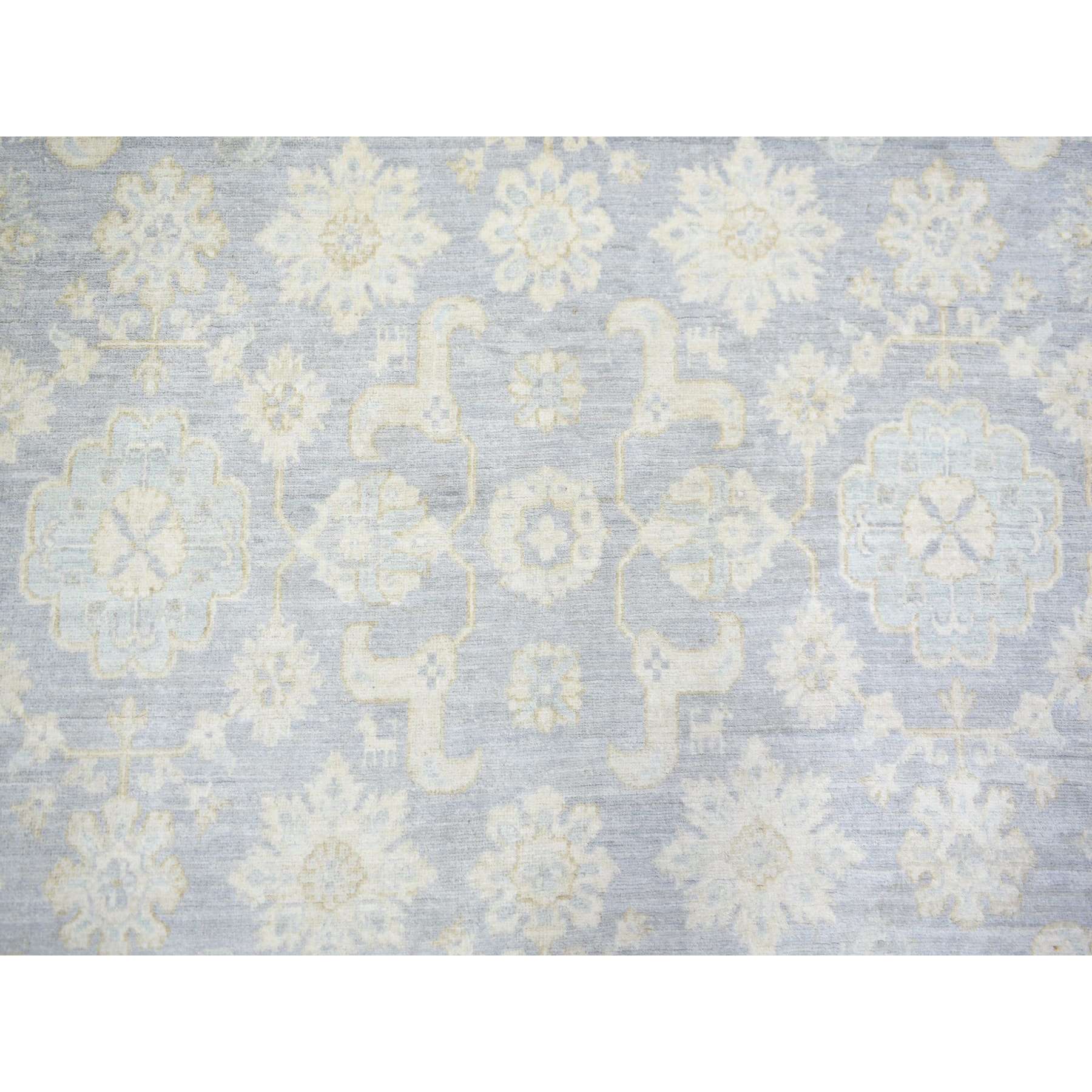 Oushak-And-Peshawar-Hand-Knotted-Rug-365175