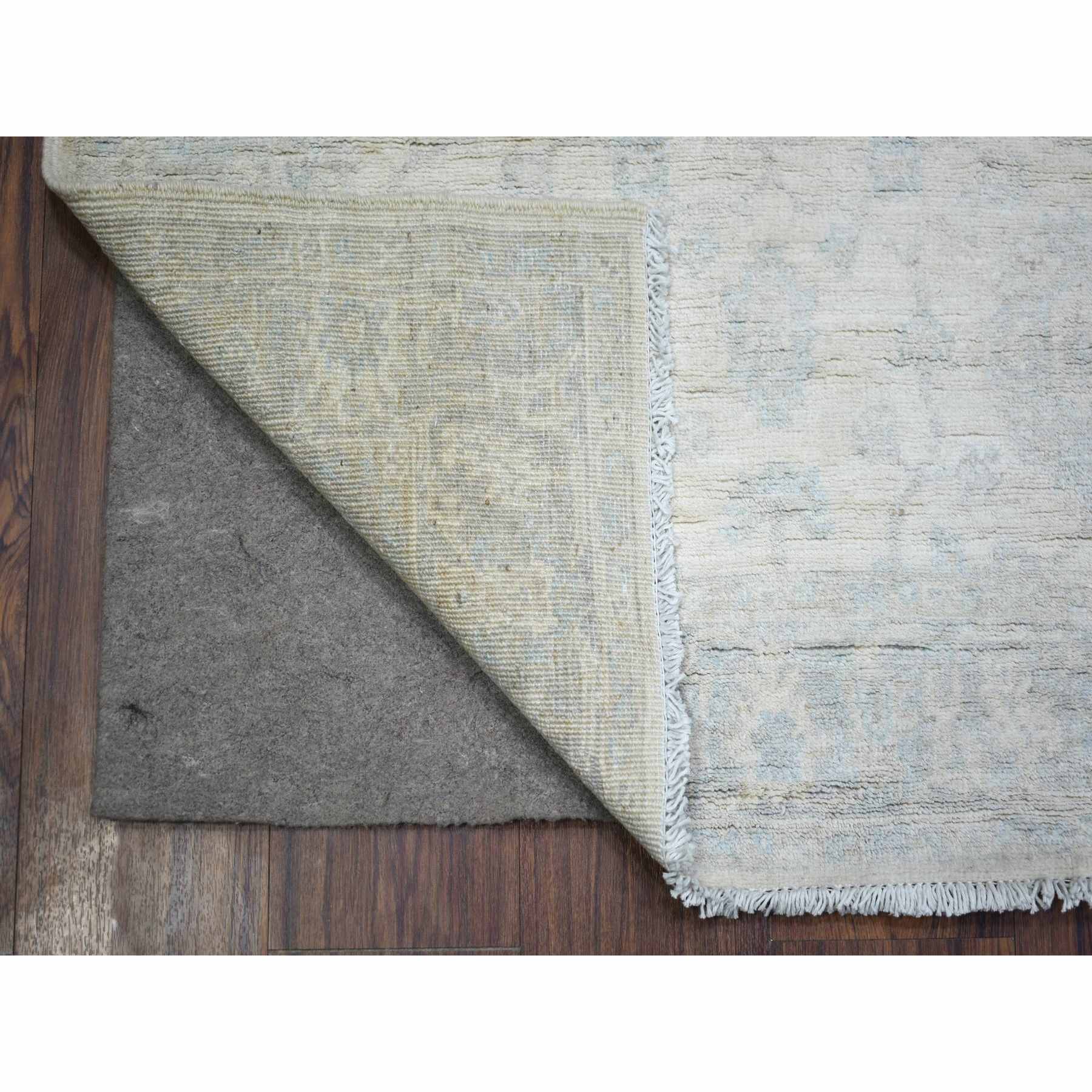 Oushak-And-Peshawar-Hand-Knotted-Rug-365205