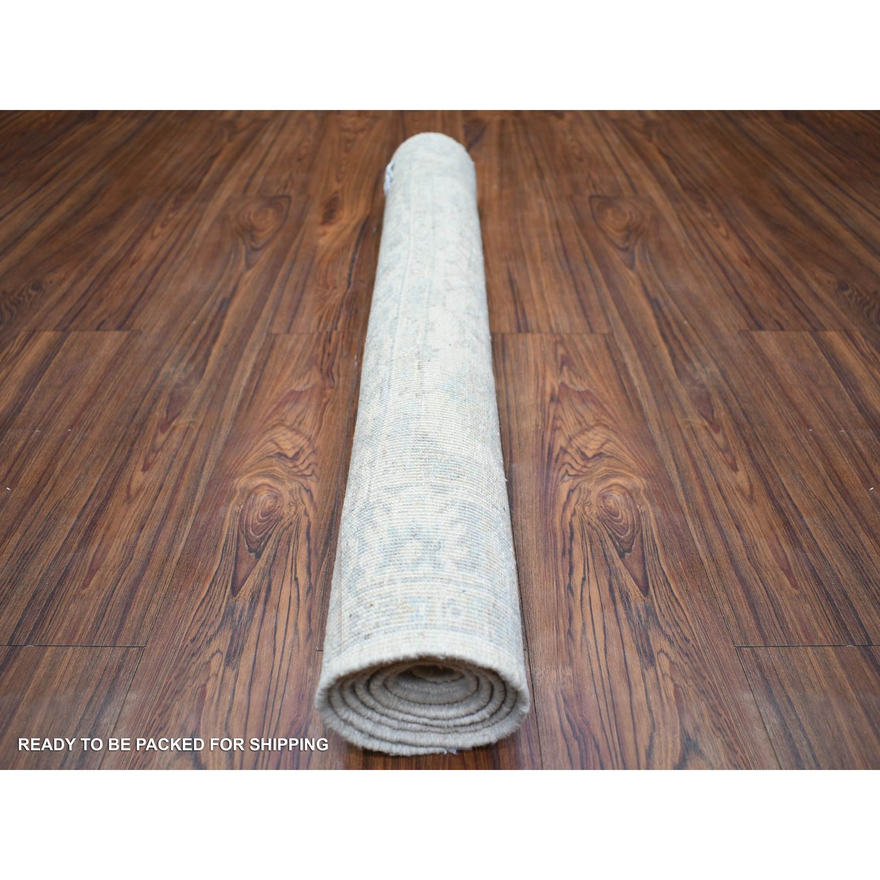 Oushak-And-Peshawar-Hand-Knotted-Rug-365205