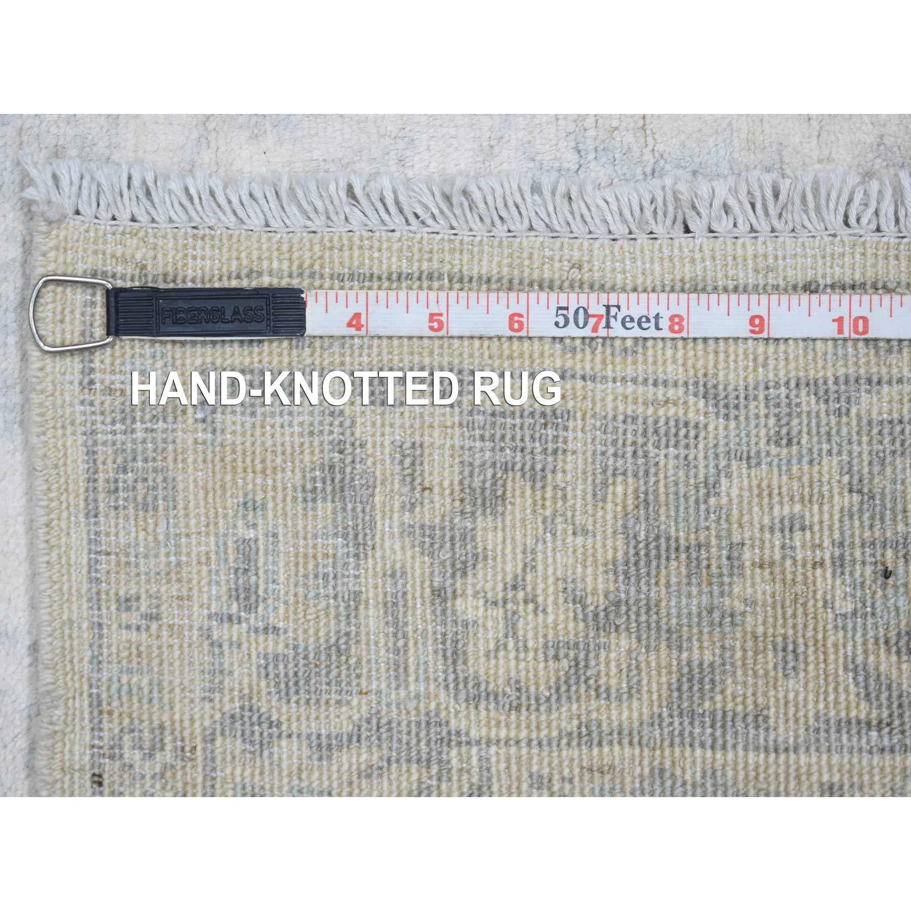 Oushak-And-Peshawar-Hand-Knotted-Rug-365205