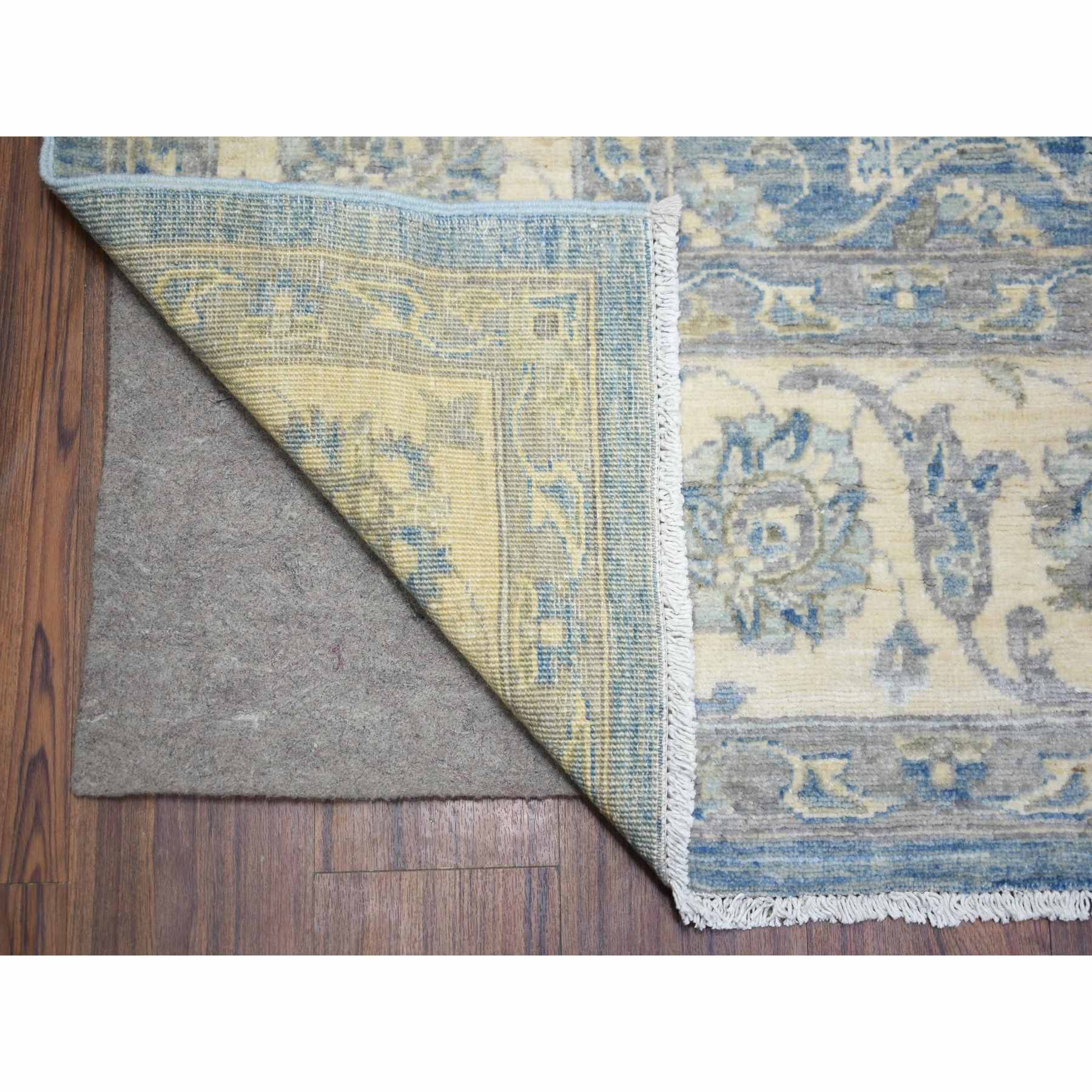 Oushak-And-Peshawar-Hand-Knotted-Rug-365255