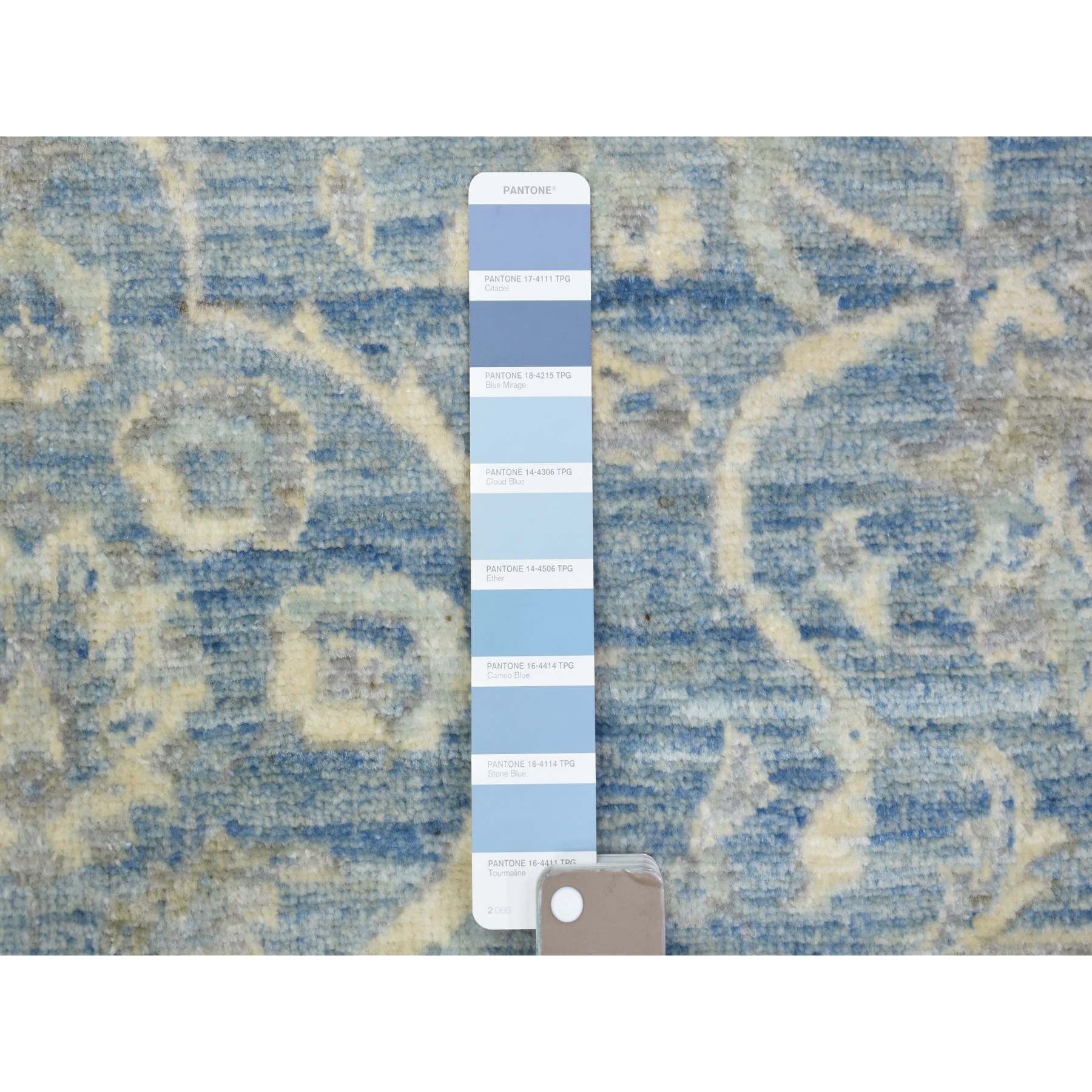 Oushak-And-Peshawar-Hand-Knotted-Rug-365255