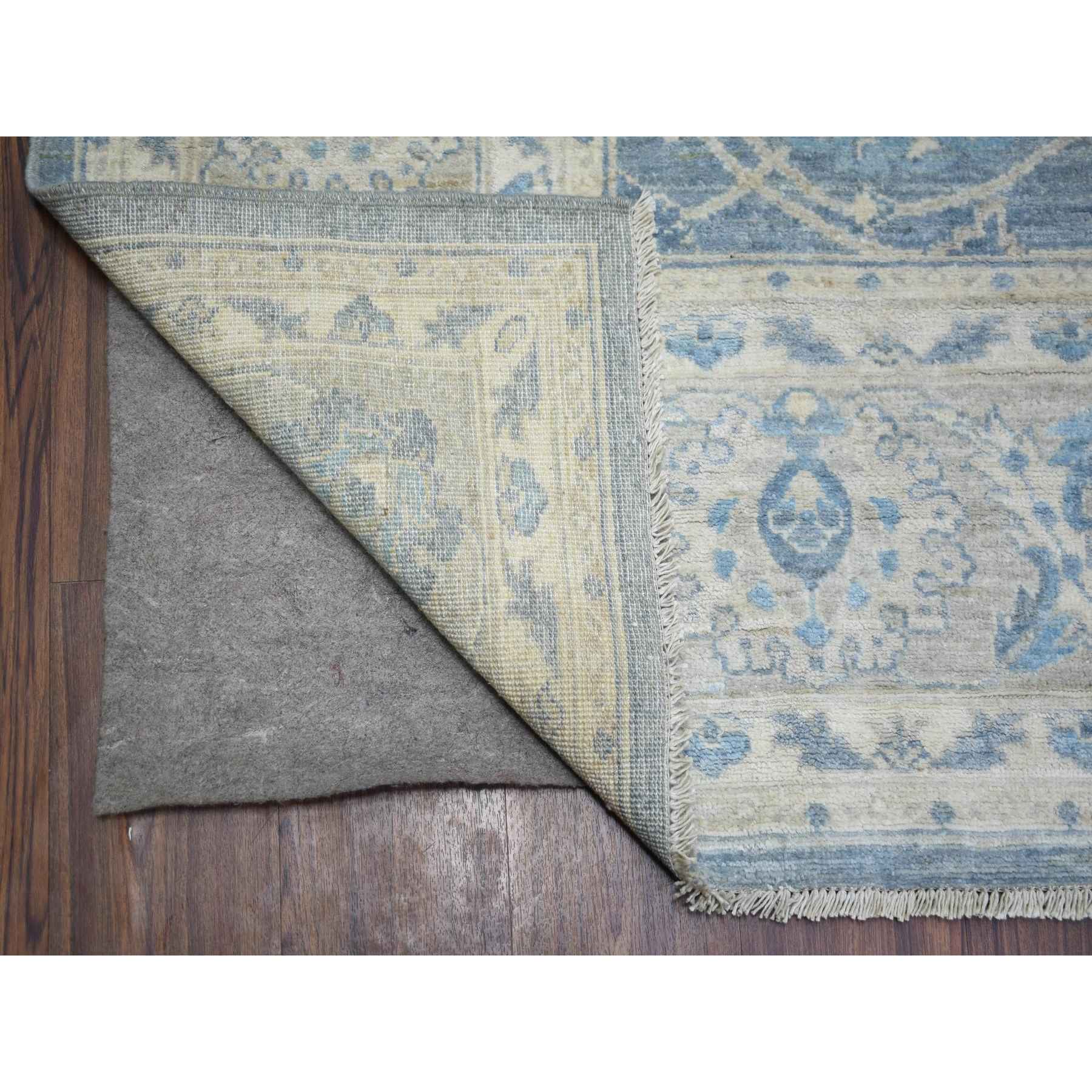 Oushak-And-Peshawar-Hand-Knotted-Rug-365260