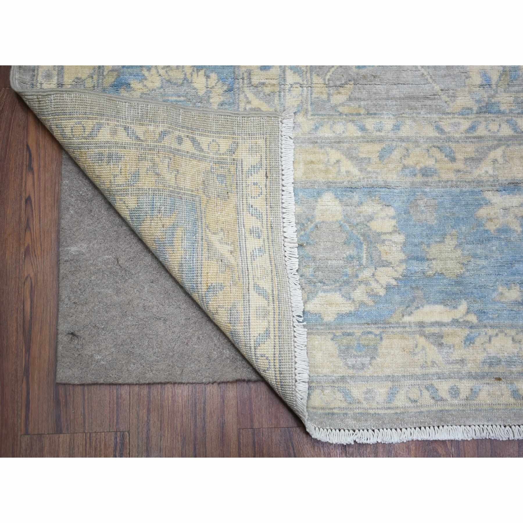 Oushak-And-Peshawar-Hand-Knotted-Rug-365265