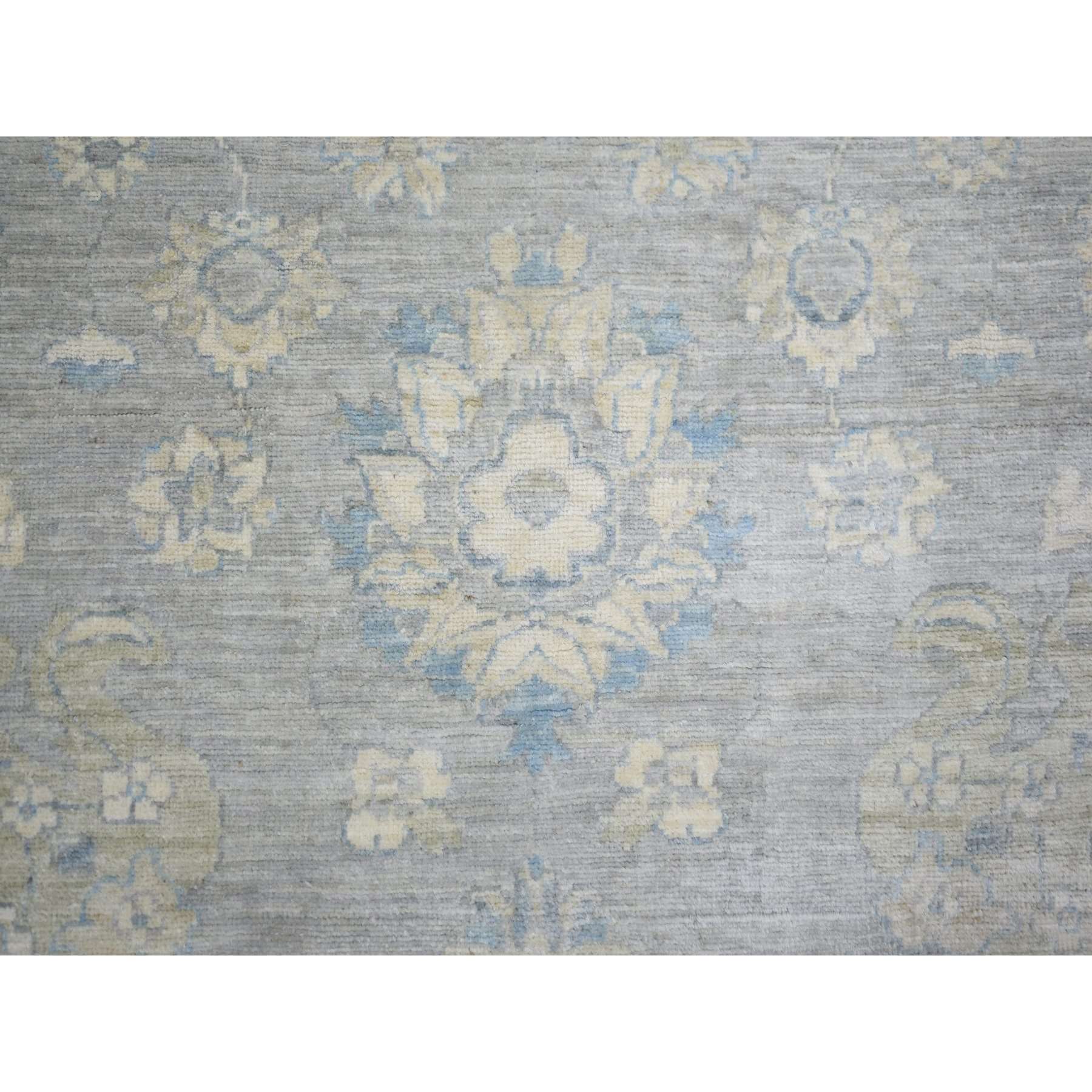 Oushak-And-Peshawar-Hand-Knotted-Rug-365265