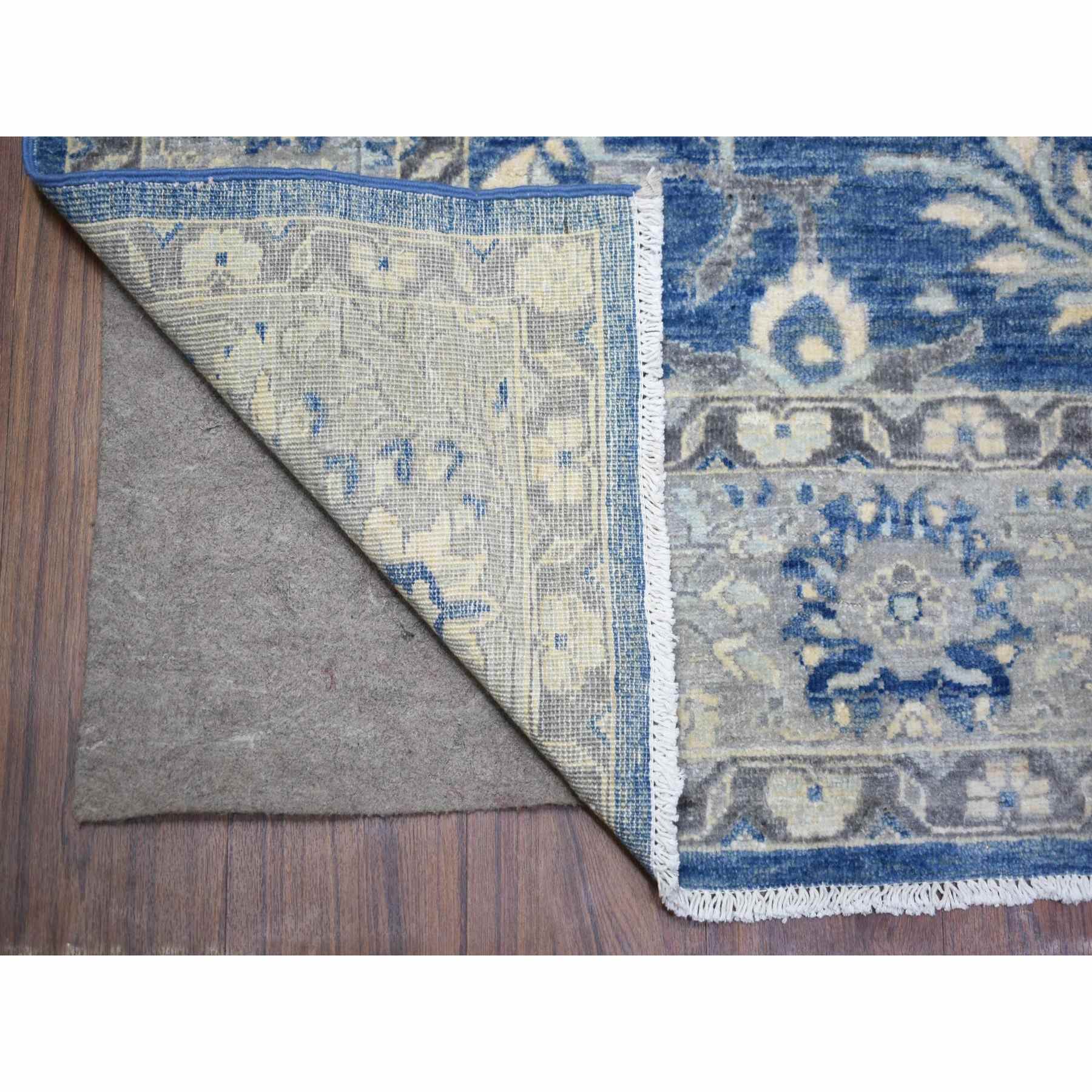 Oushak-And-Peshawar-Hand-Knotted-Rug-365280