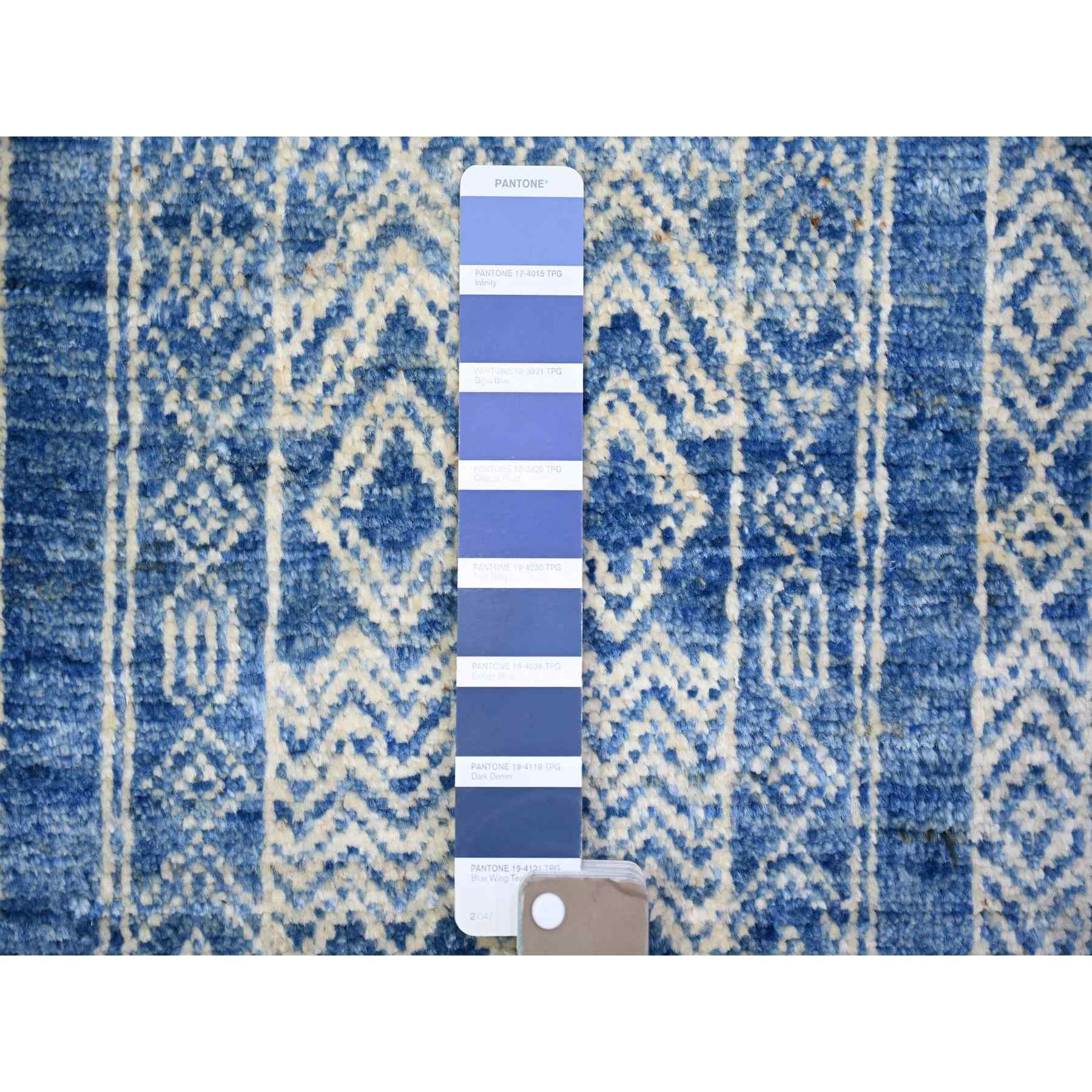Oushak-And-Peshawar-Hand-Knotted-Rug-365525