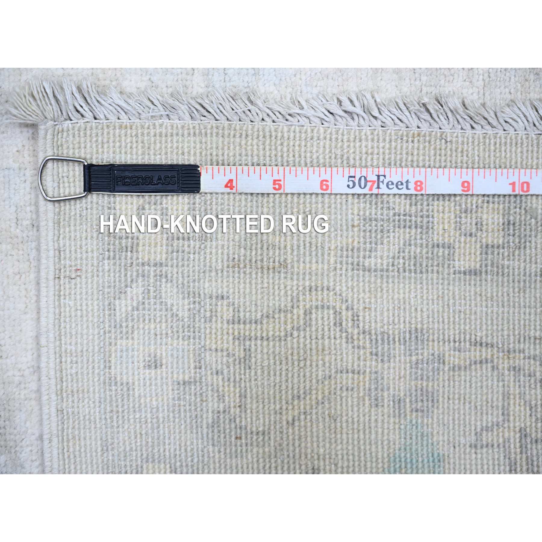 Oushak-And-Peshawar-Hand-Knotted-Rug-365550