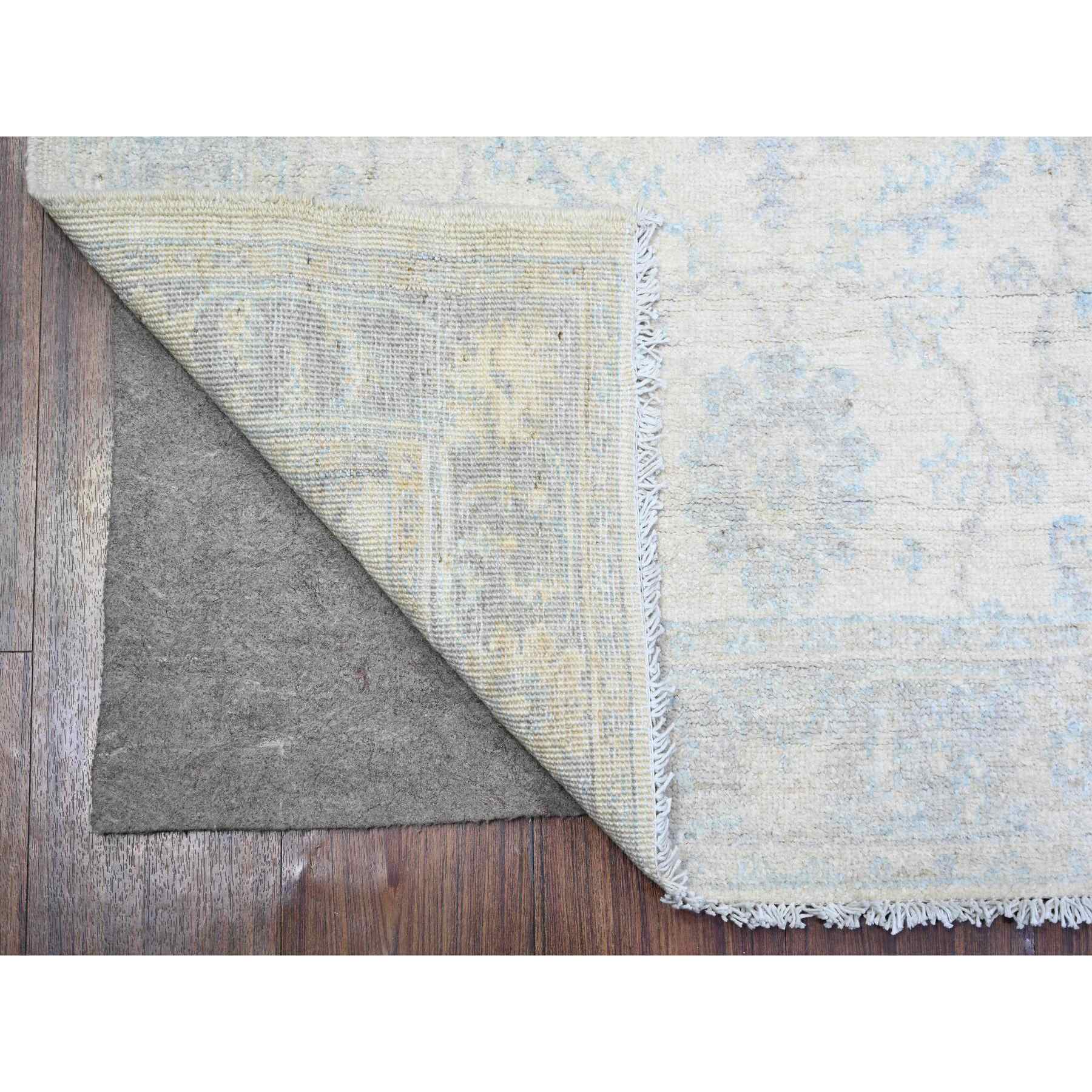 Oushak-And-Peshawar-Hand-Knotted-Rug-365570