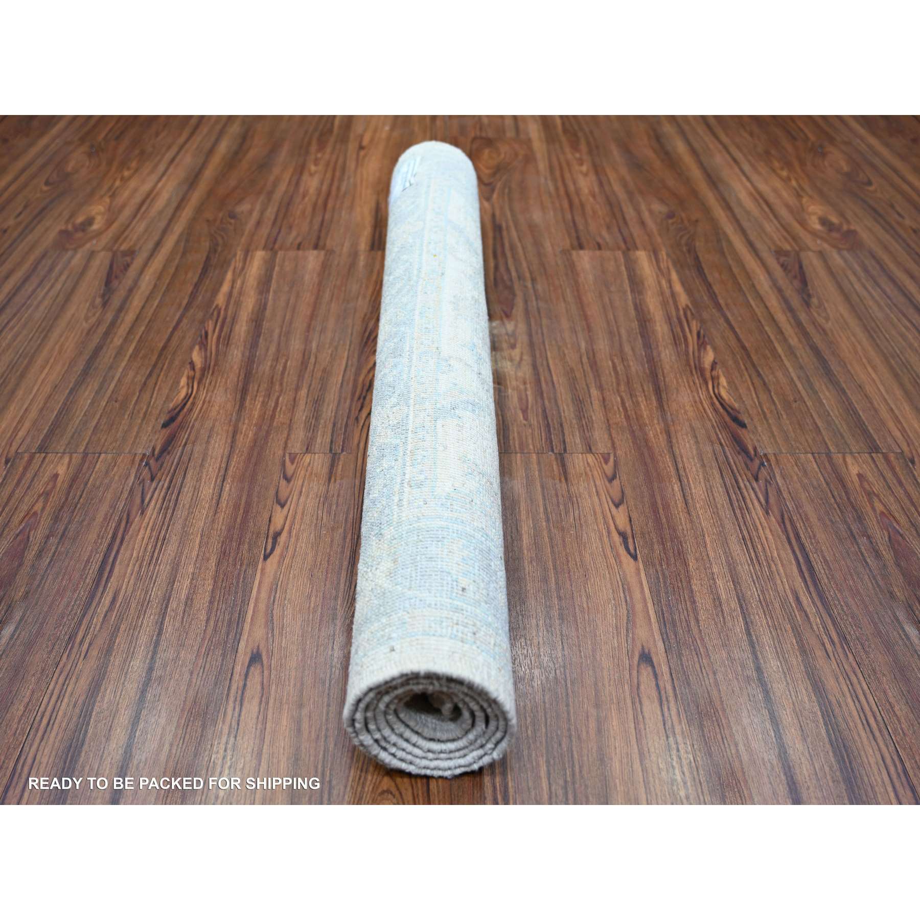 Oushak-And-Peshawar-Hand-Knotted-Rug-365570