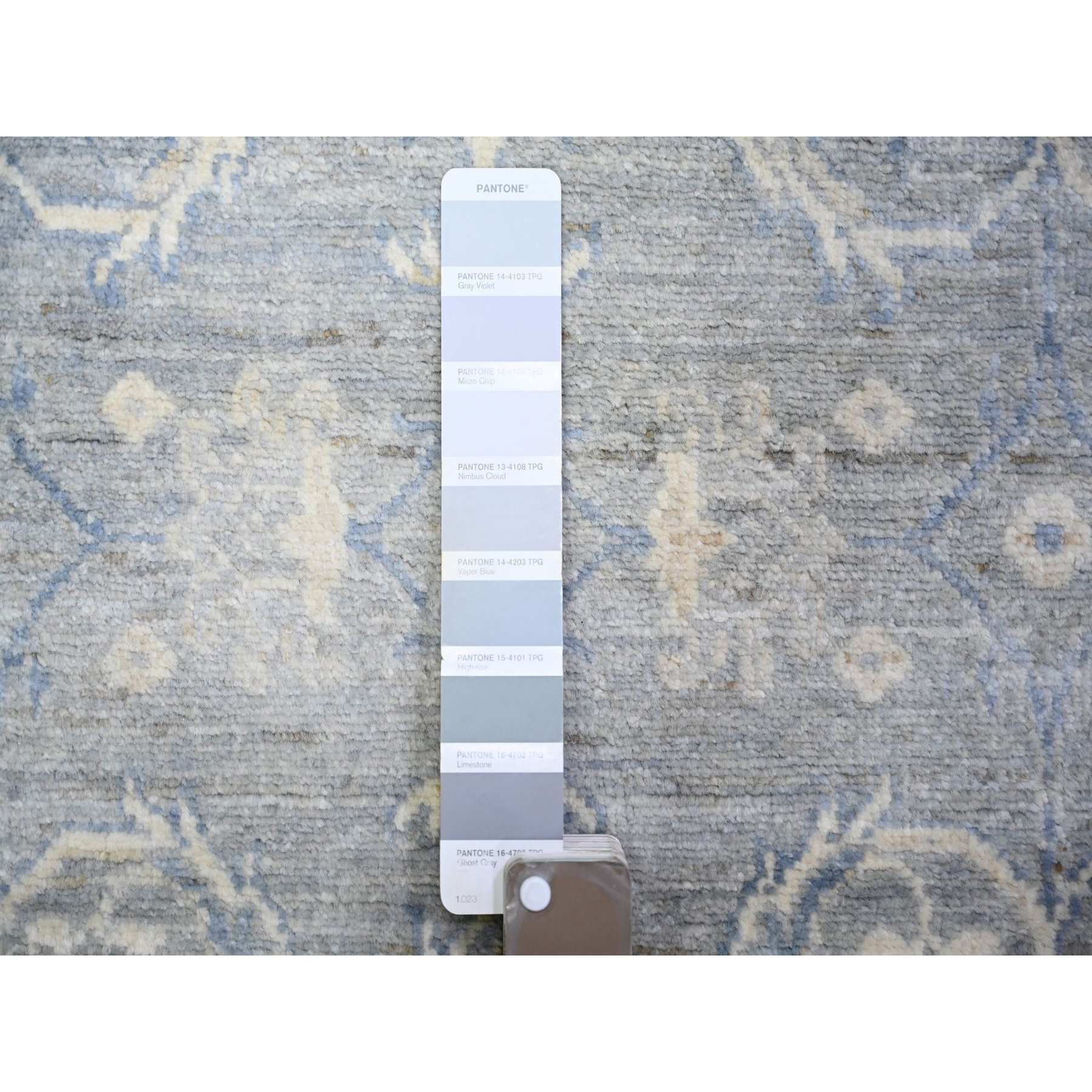 Oushak-And-Peshawar-Hand-Knotted-Rug-365575