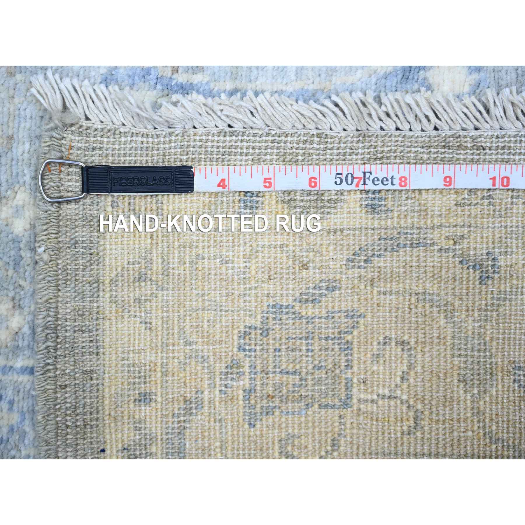 Oushak-And-Peshawar-Hand-Knotted-Rug-365575