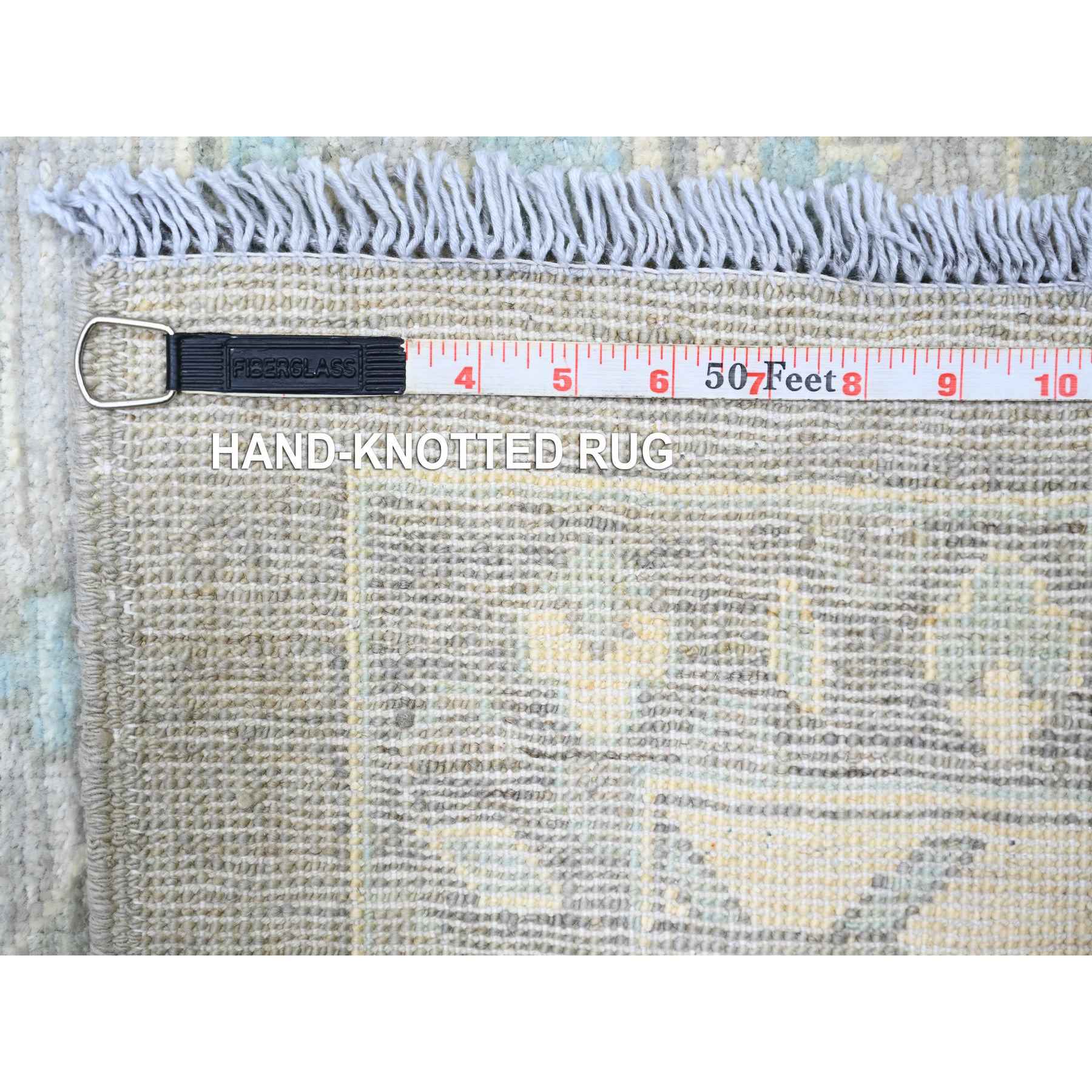 Oushak-And-Peshawar-Hand-Knotted-Rug-365640