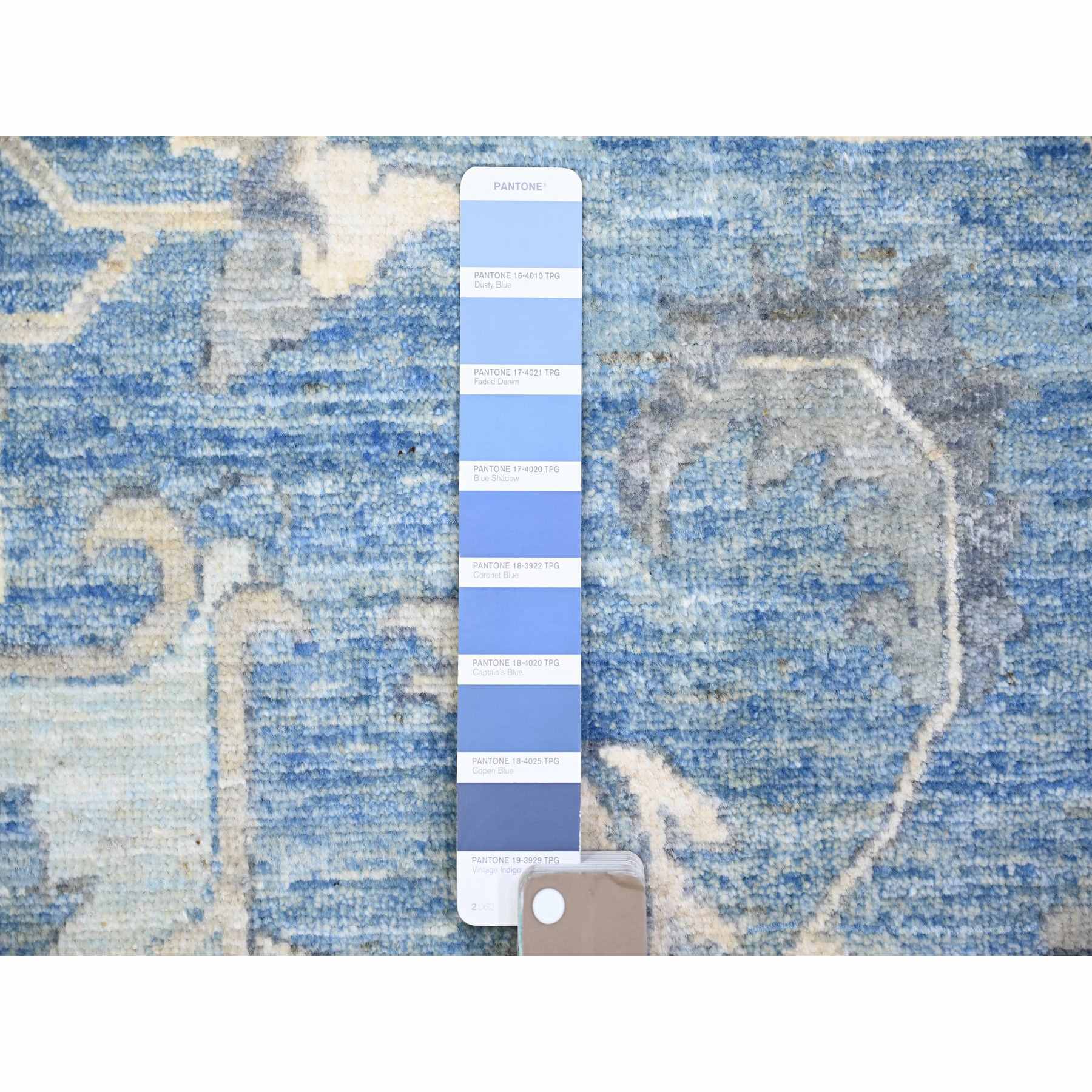 Oushak-And-Peshawar-Hand-Knotted-Rug-365645