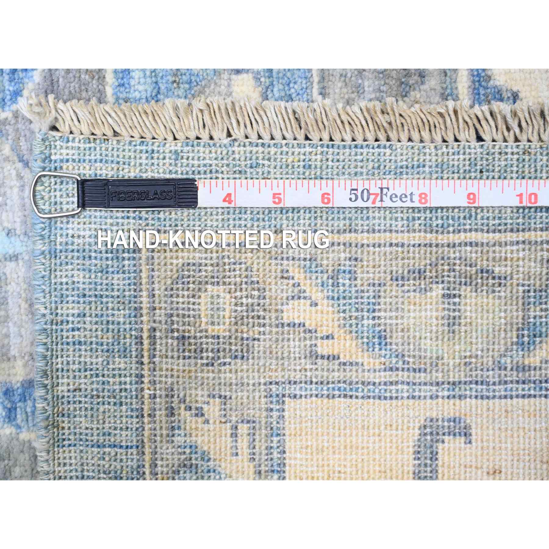 Oushak-And-Peshawar-Hand-Knotted-Rug-365645