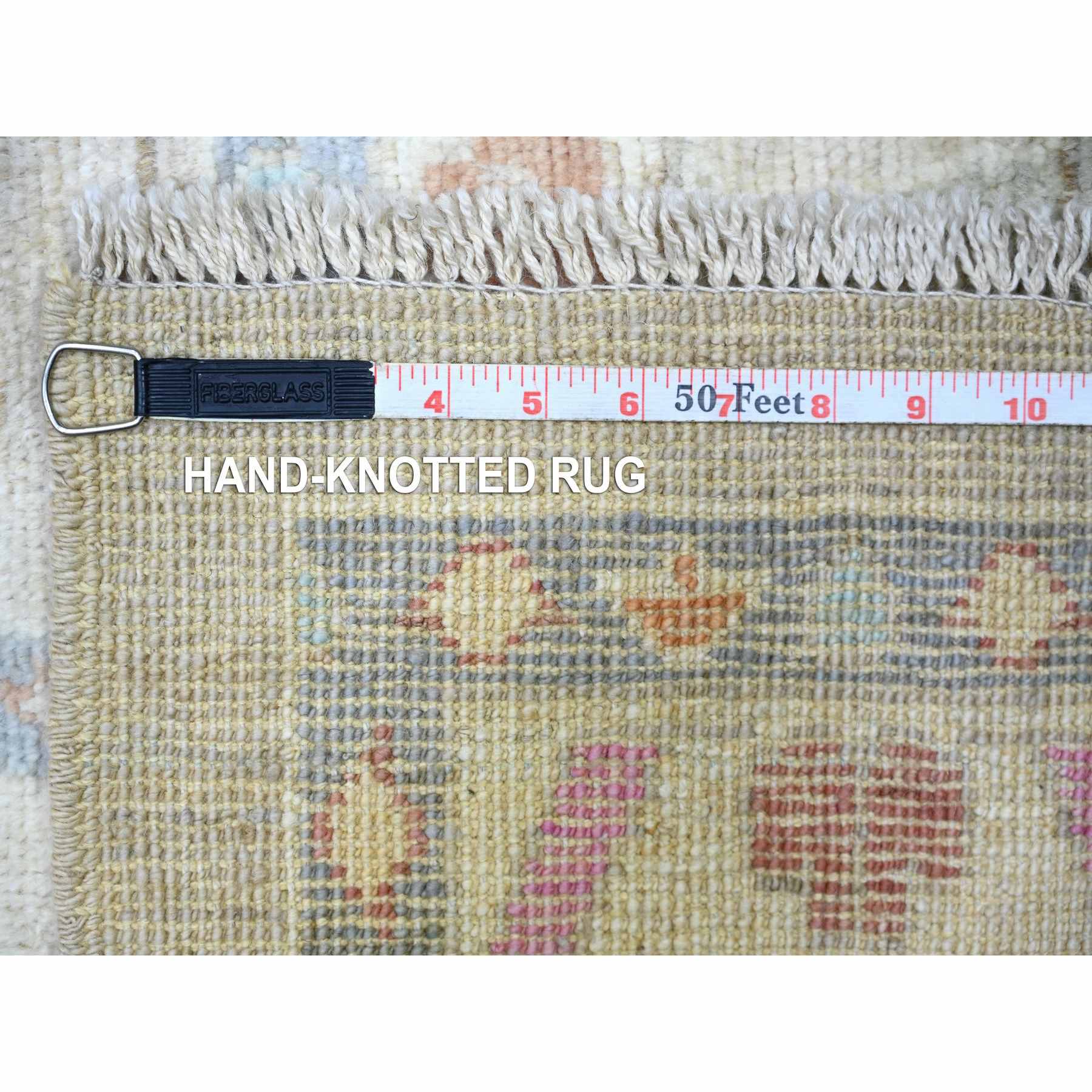 Oushak-And-Peshawar-Hand-Knotted-Rug-365735