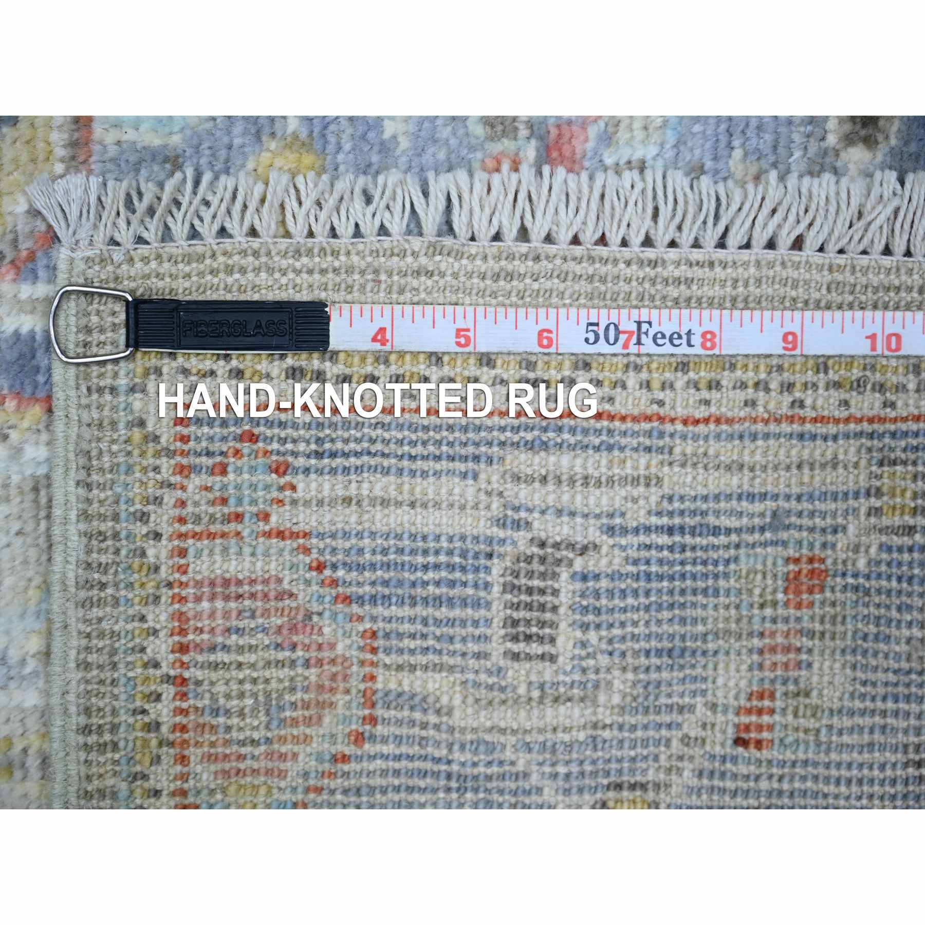 Oushak-And-Peshawar-Hand-Knotted-Rug-365875