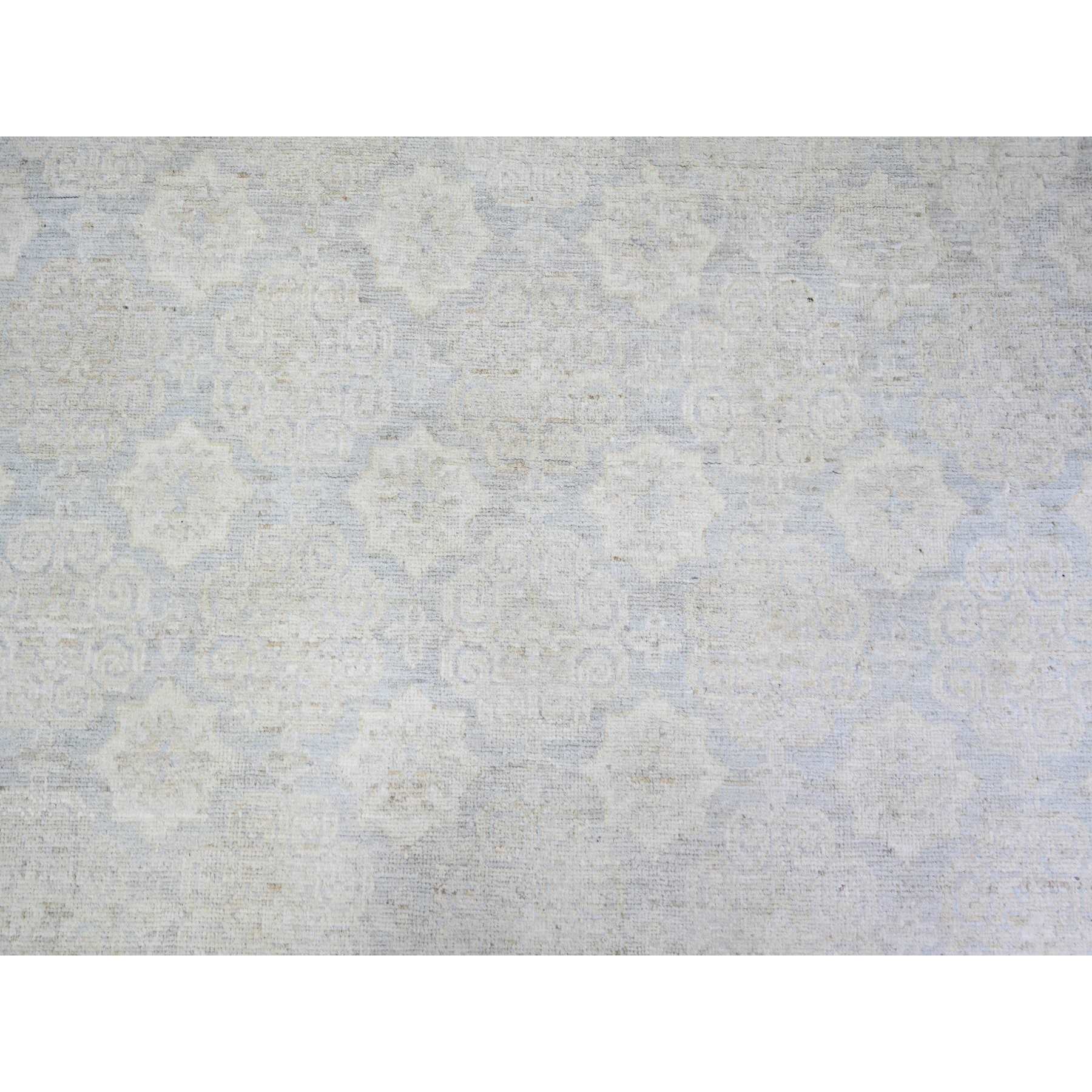 Oushak-And-Peshawar-Hand-Knotted-Rug-366400
