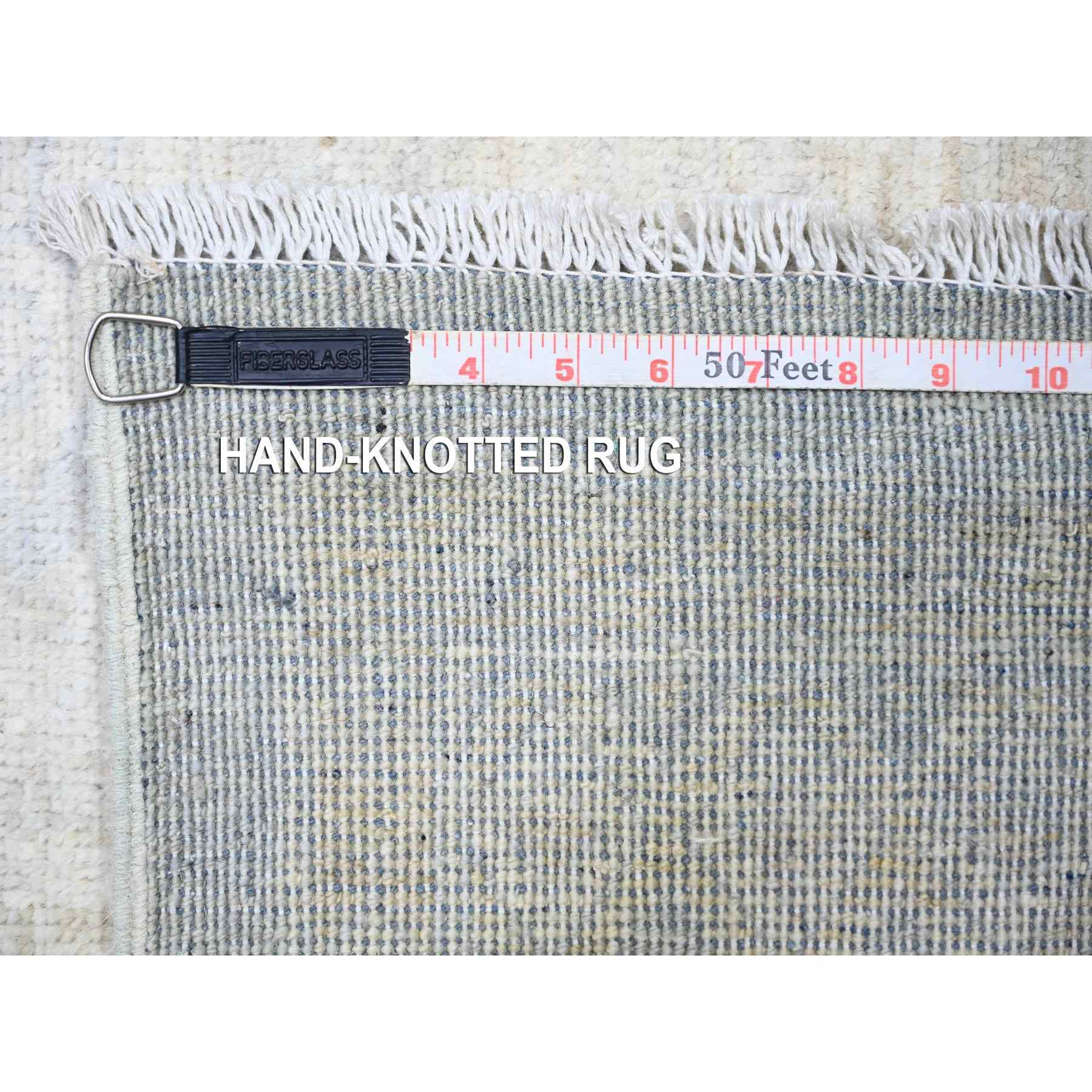 Oushak-And-Peshawar-Hand-Knotted-Rug-366400
