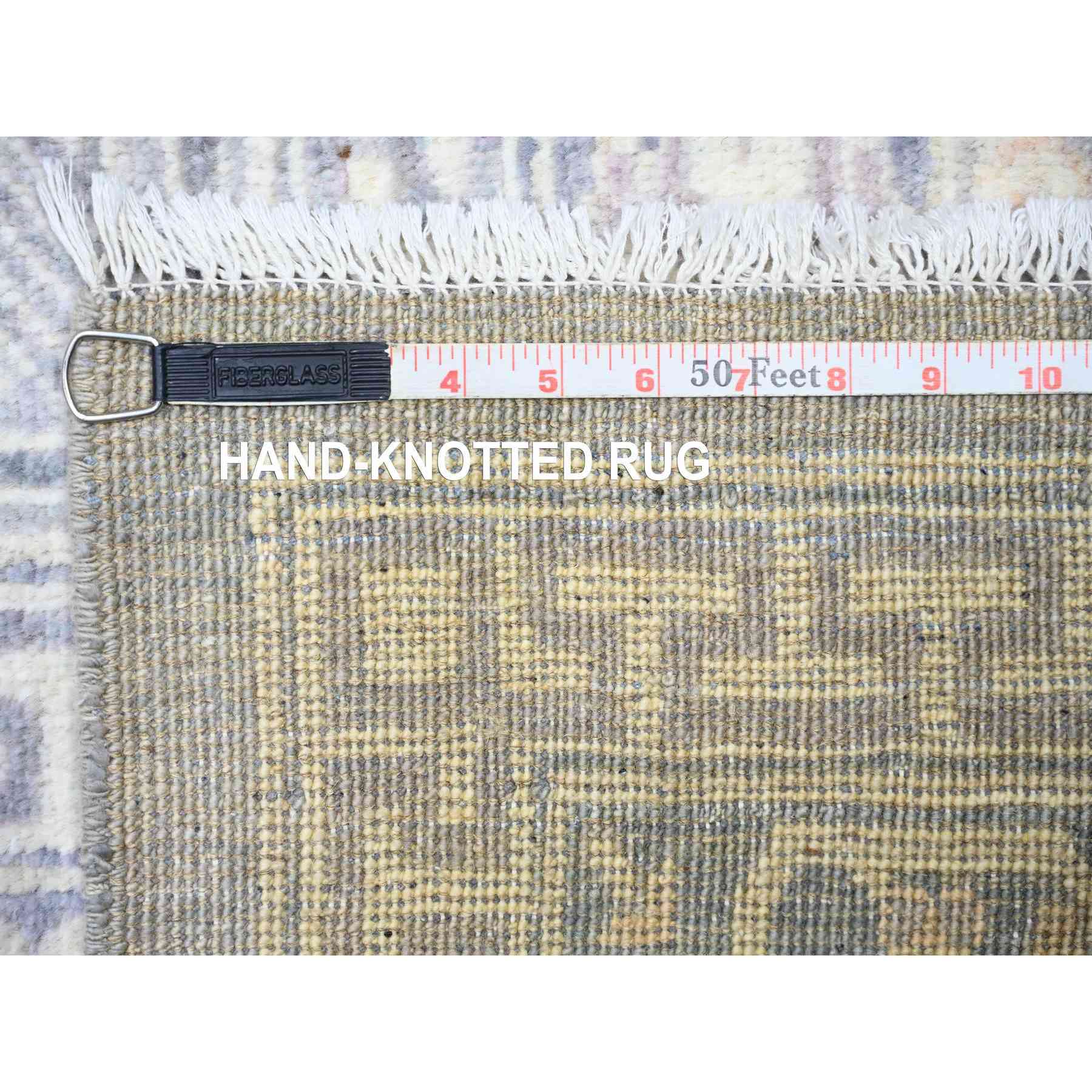 Oushak-And-Peshawar-Hand-Knotted-Rug-366985