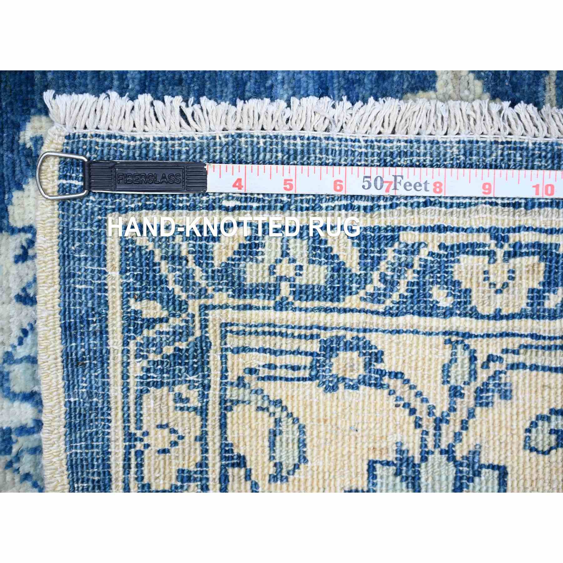Oushak-And-Peshawar-Hand-Knotted-Rug-367020