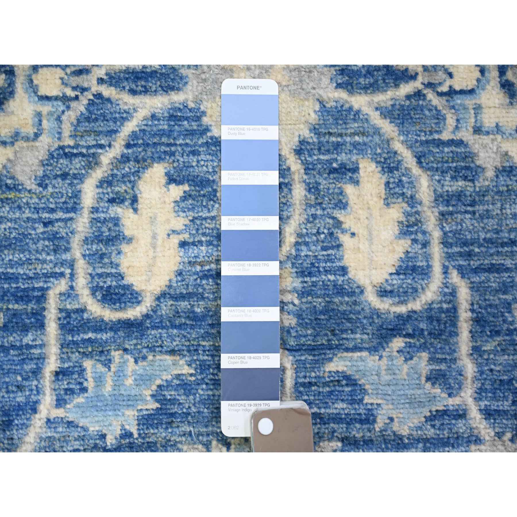 Oushak-And-Peshawar-Hand-Knotted-Rug-367060