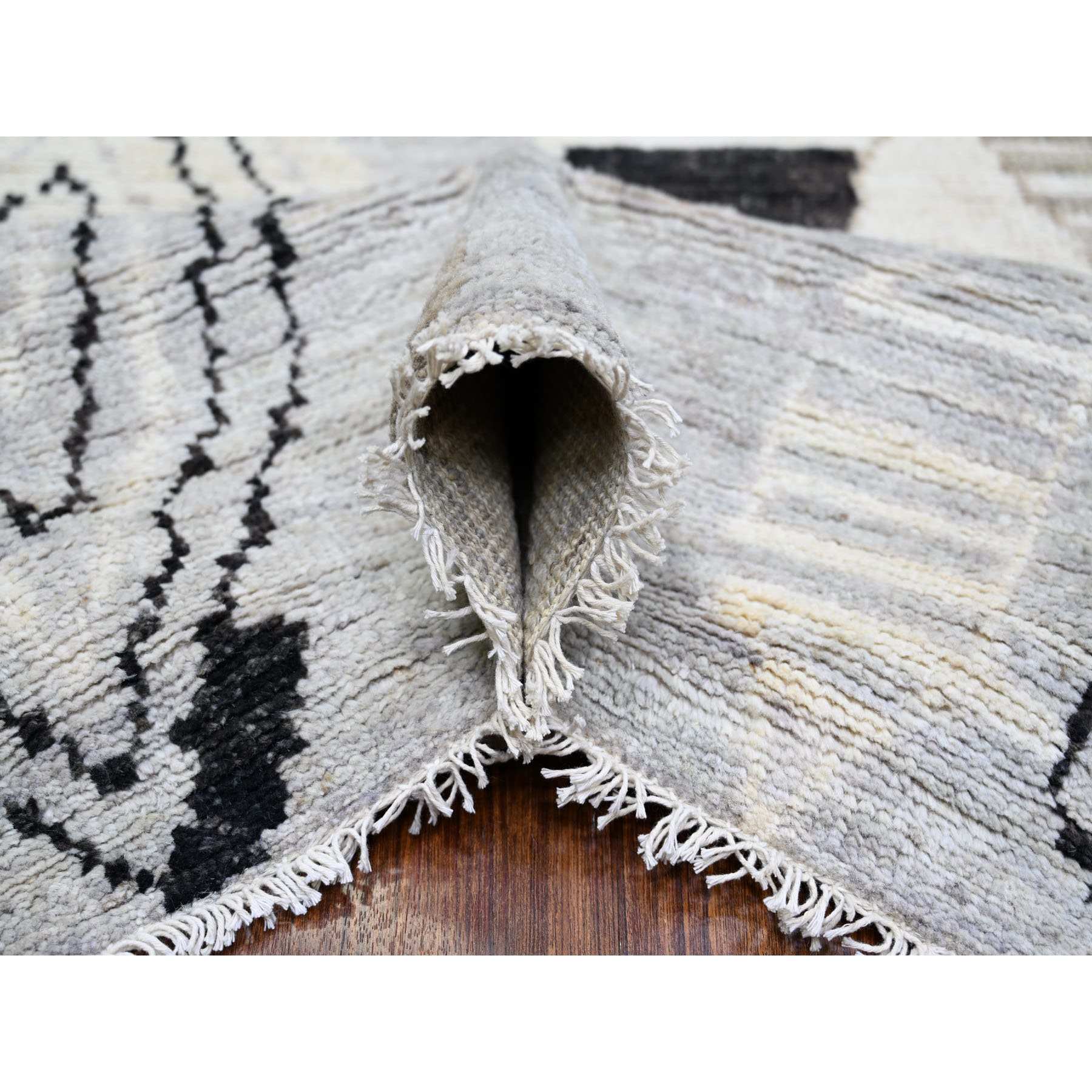 Tribal-Geometric-Hand-Knotted-Rug-367460