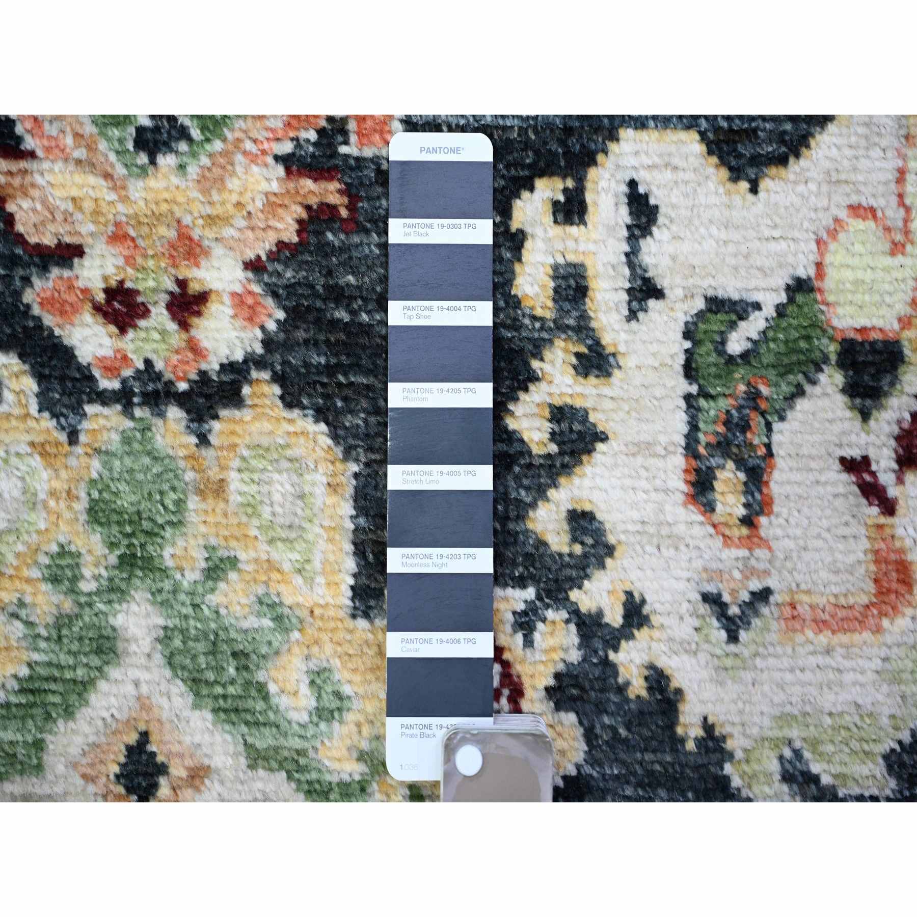 Oushak-And-Peshawar-Hand-Knotted-Rug-367990