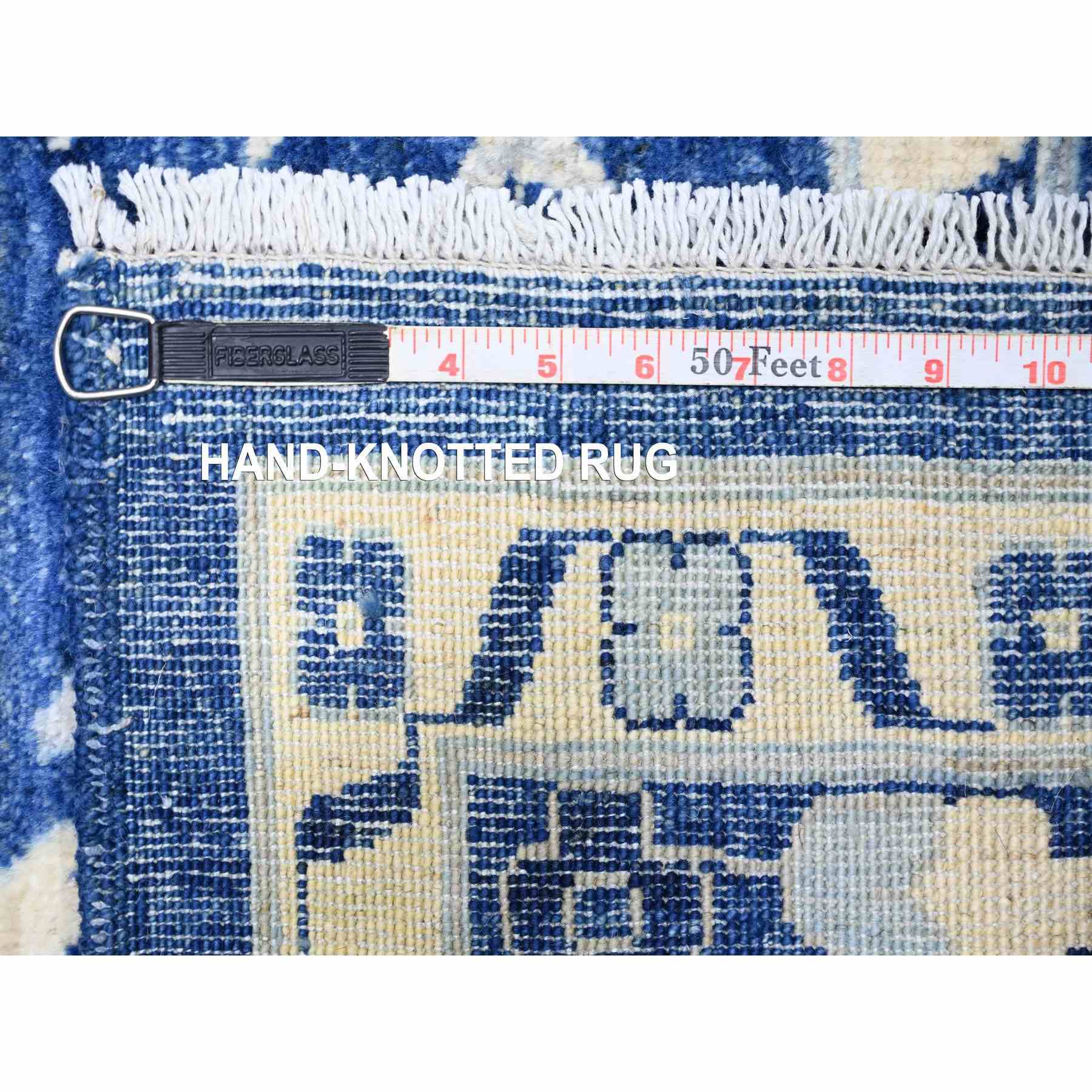 Oushak-And-Peshawar-Hand-Knotted-Rug-368580
