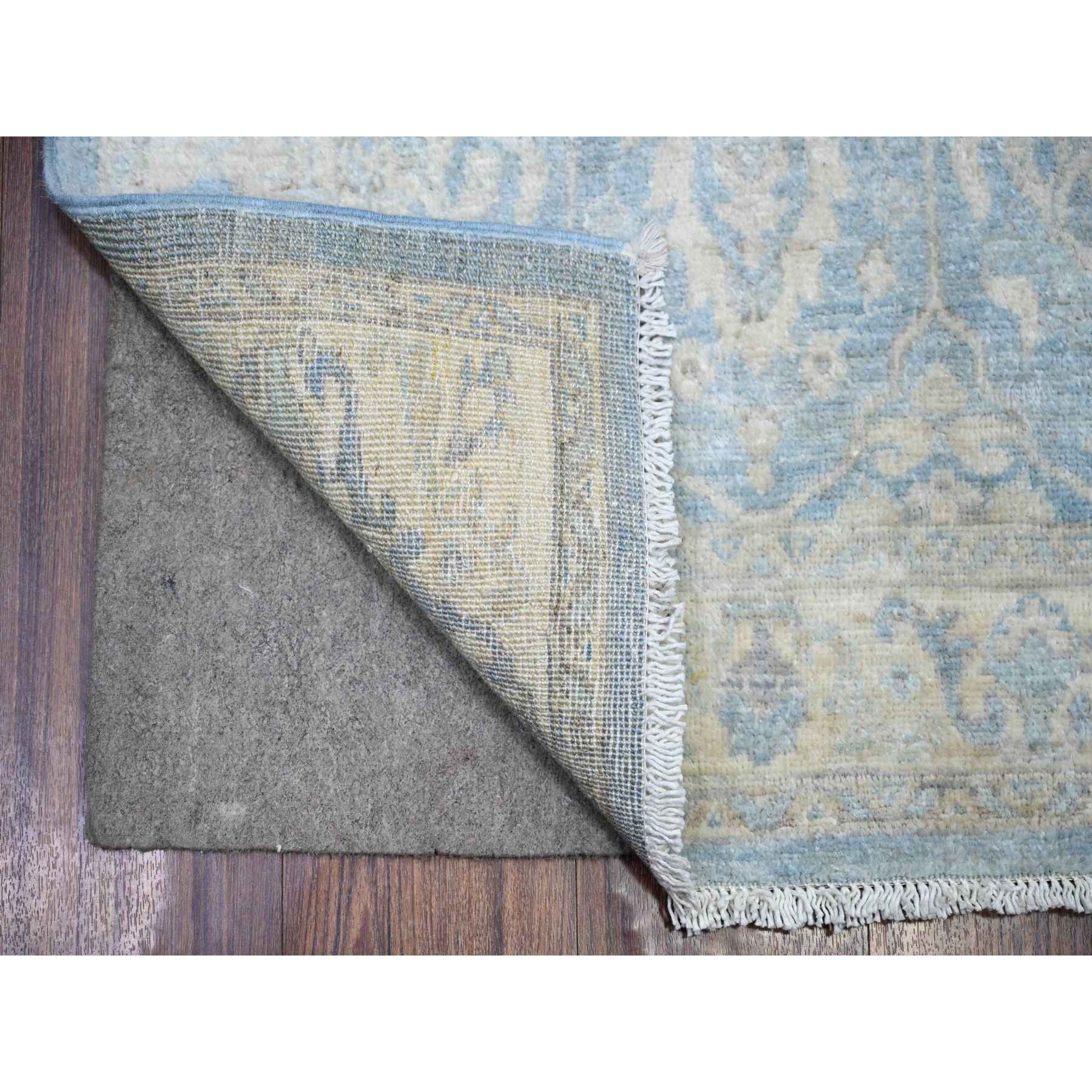 Oushak-And-Peshawar-Hand-Knotted-Rug-369040