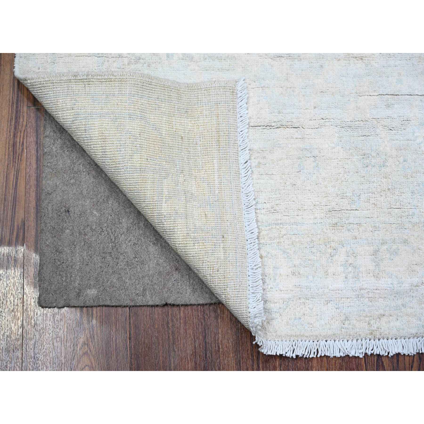 Oushak-And-Peshawar-Hand-Knotted-Rug-369115