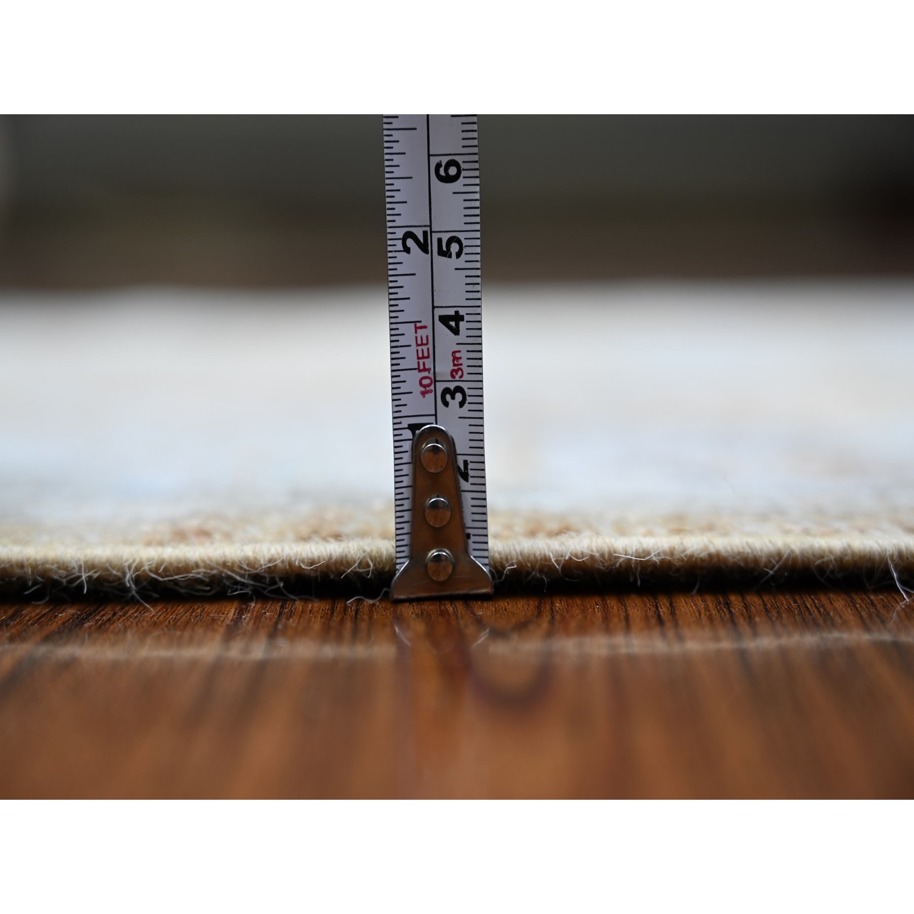 Oushak-And-Peshawar-Hand-Knotted-Rug-369330