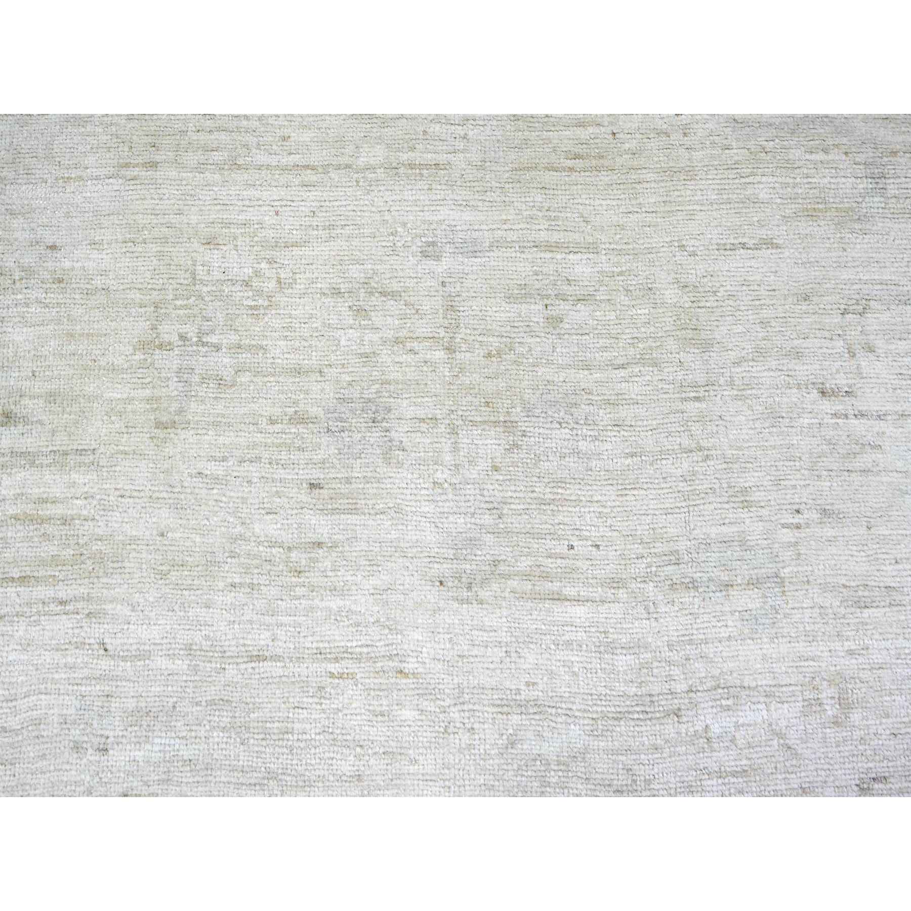Oushak-And-Peshawar-Hand-Knotted-Rug-369595