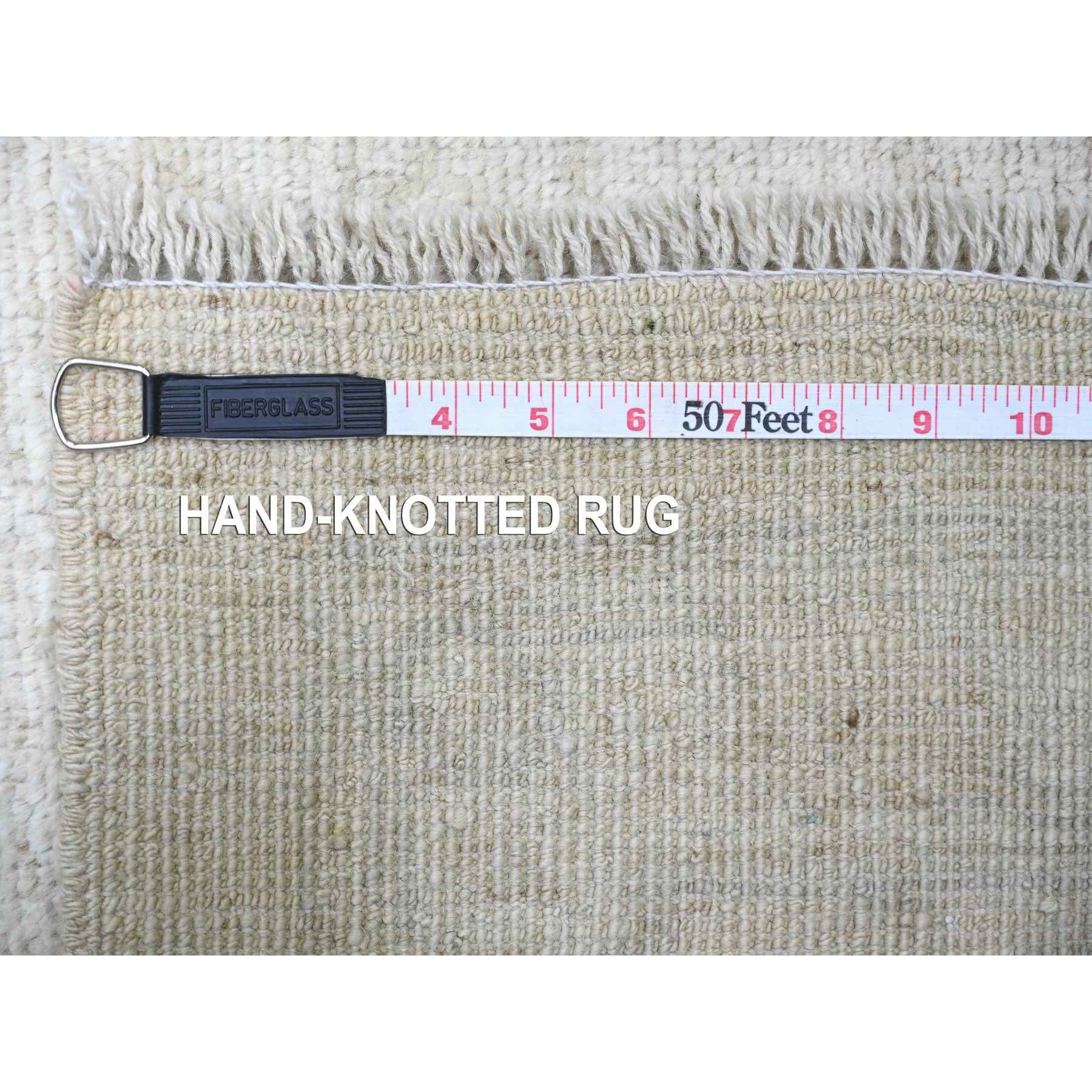 Oushak-And-Peshawar-Hand-Knotted-Rug-369595