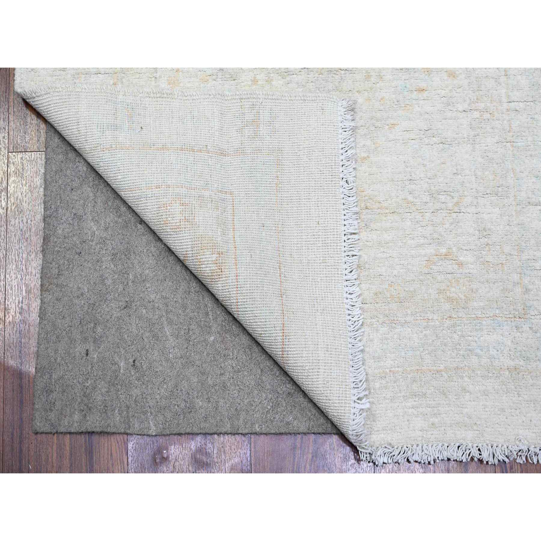 Oushak-And-Peshawar-Hand-Knotted-Rug-369720
