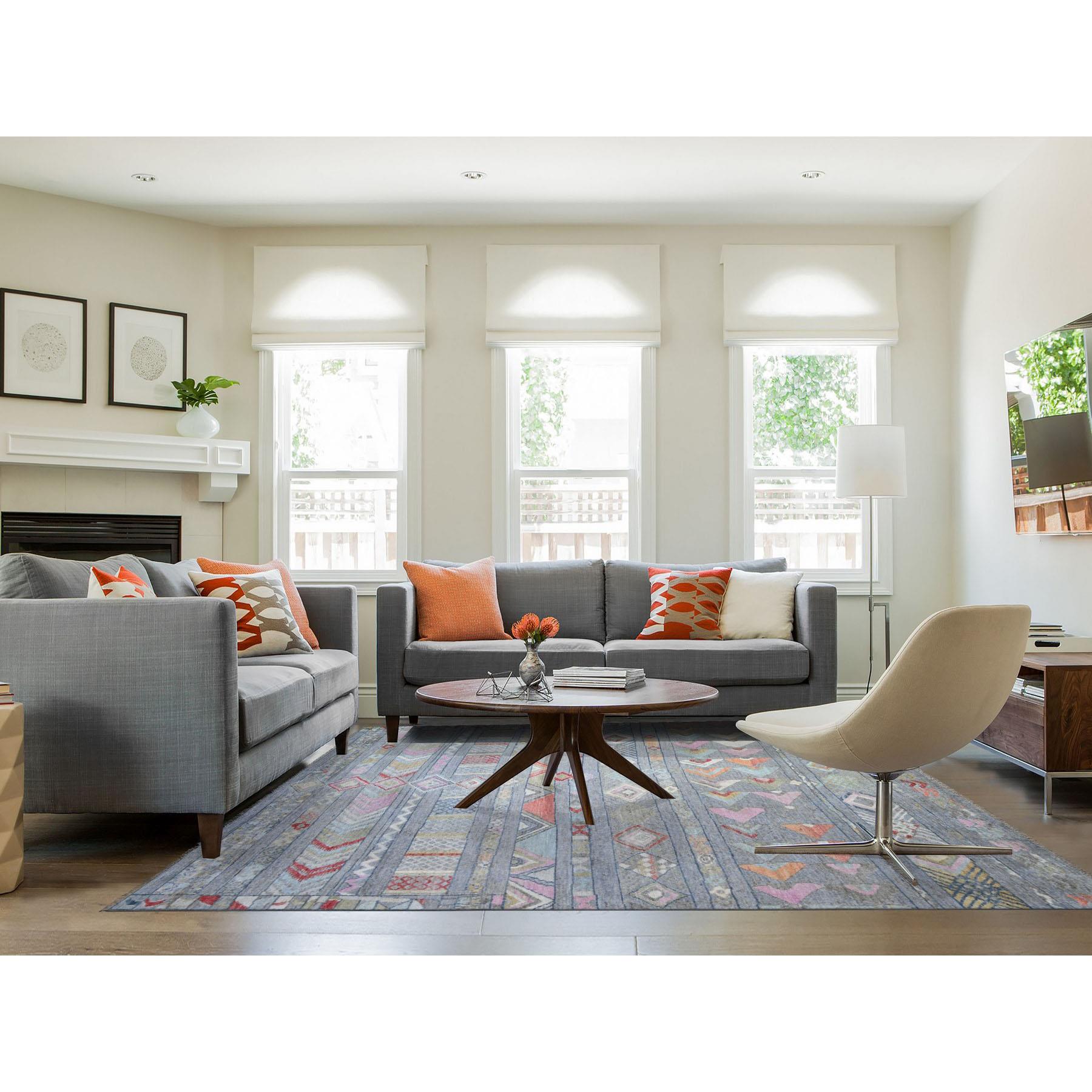 Tribal-Geometric-Hand-Knotted-Rug-367635