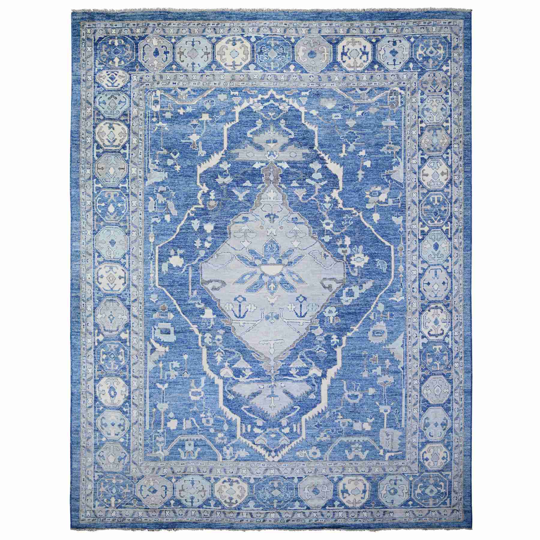 Tribal-Geometric-Hand-Knotted-Rug-368330
