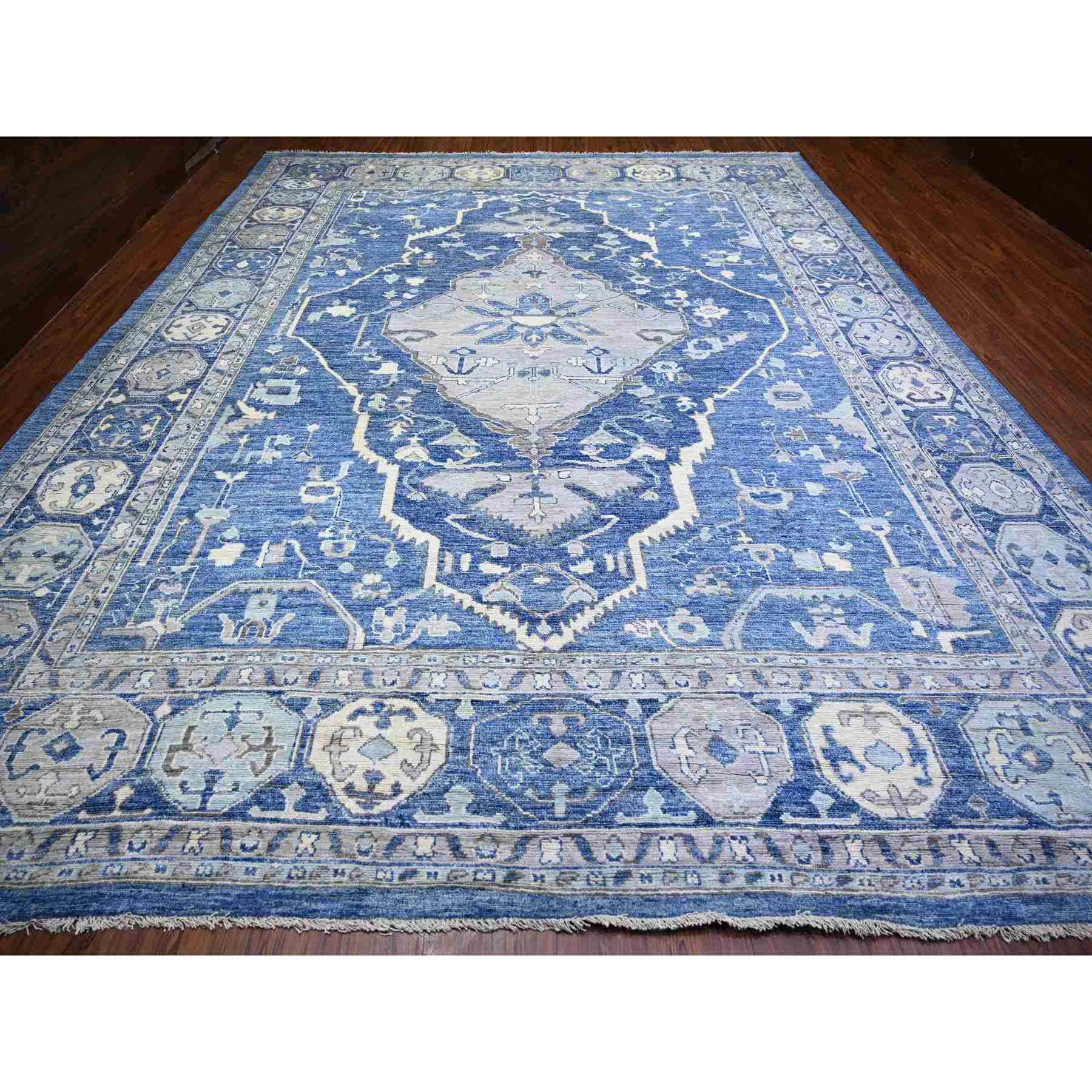 Tribal-Geometric-Hand-Knotted-Rug-368330