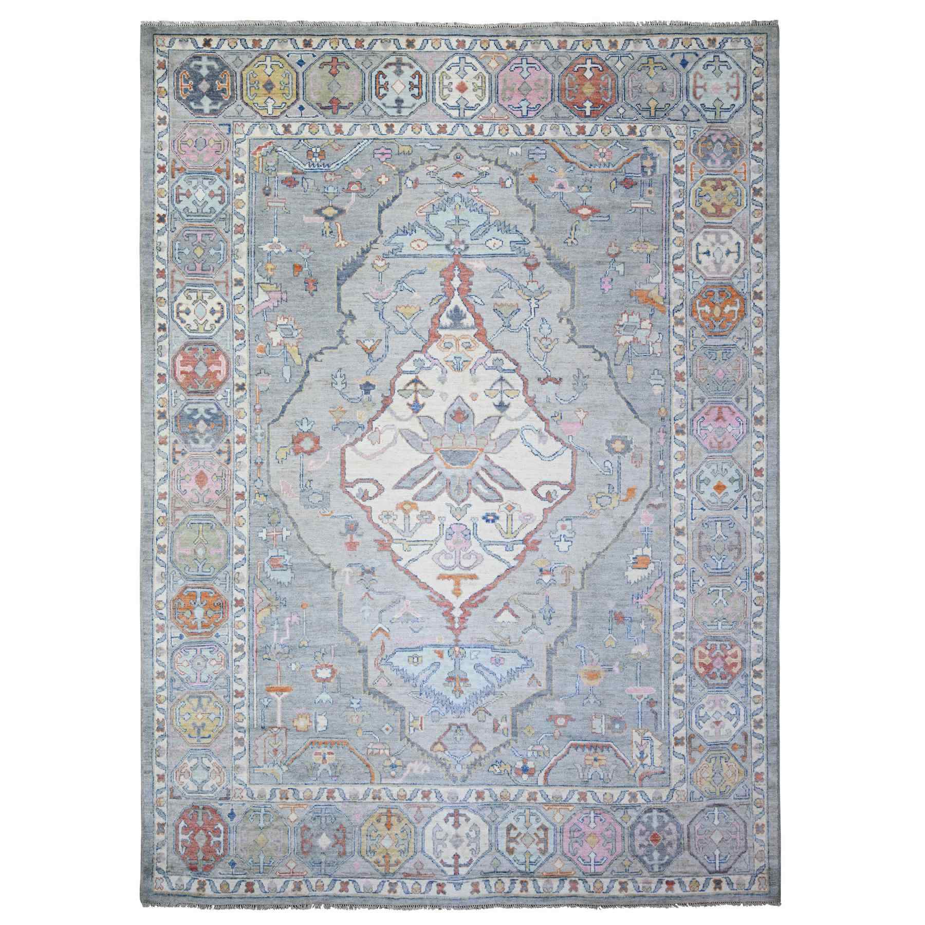 Tribal-Geometric-Hand-Knotted-Rug-368535