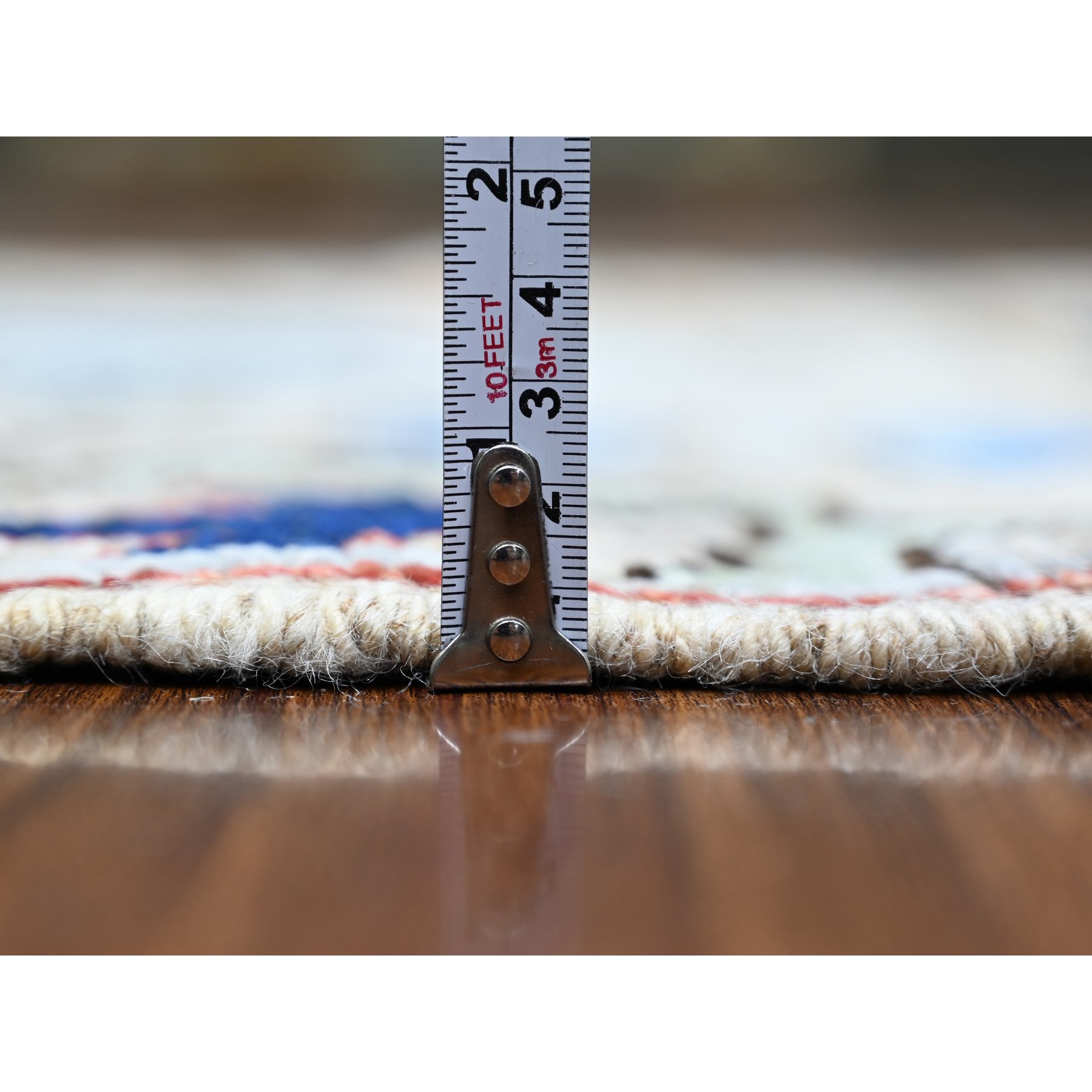 Tribal-Geometric-Hand-Knotted-Rug-368675