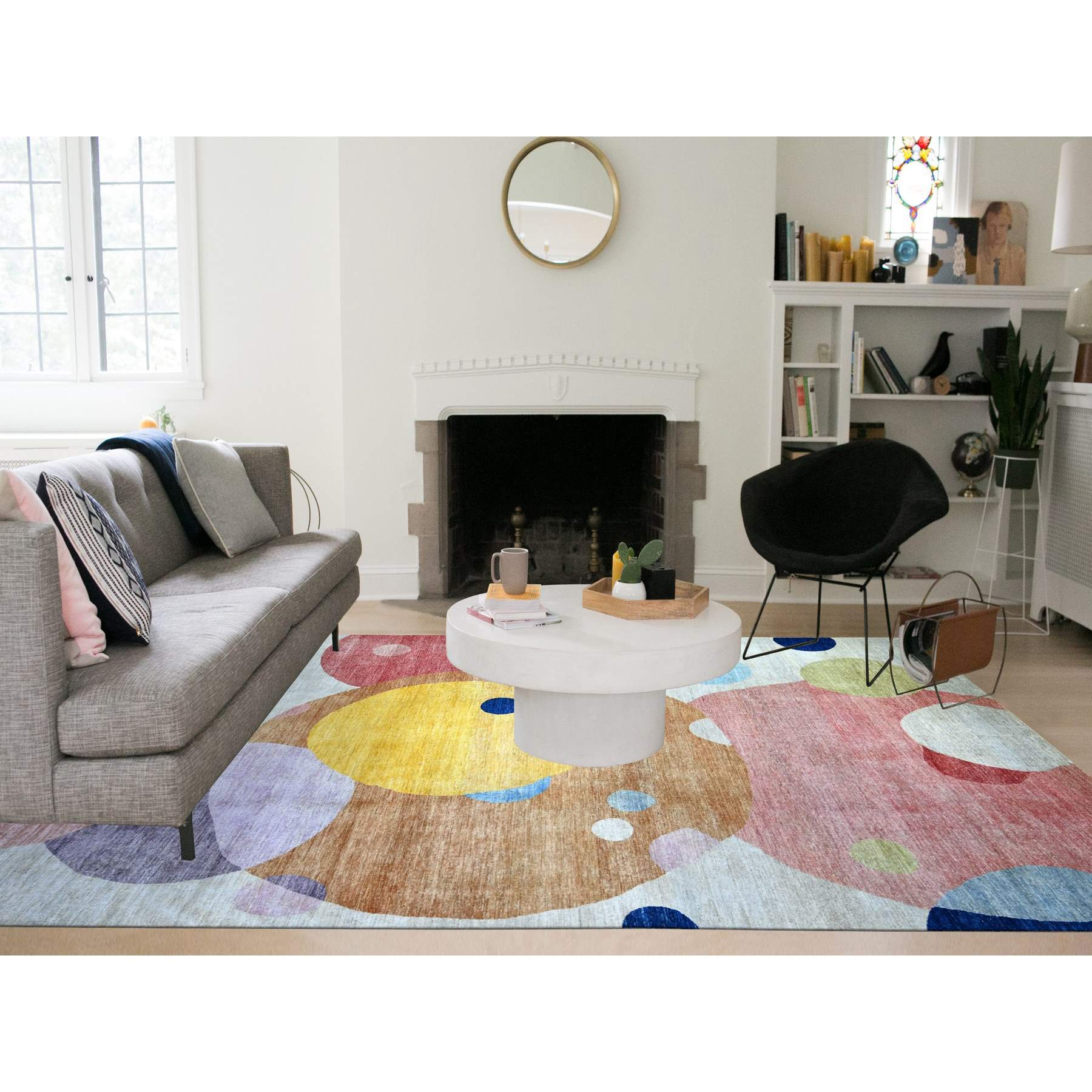 Modern-and-Contemporary-Hand-Knotted-Rug-371440